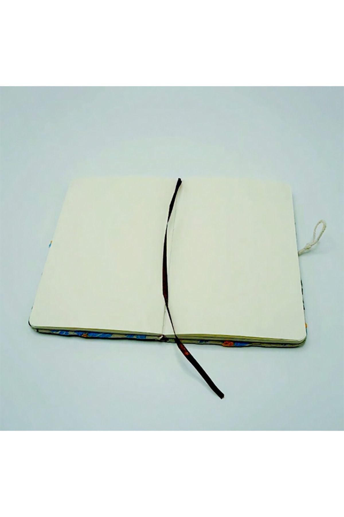 Choice-A5 A5 A6 Fabric Embroidery Notebook Cloth Notepad Blank 100 Sheets/200 Pages with Bookmark and Botto 6