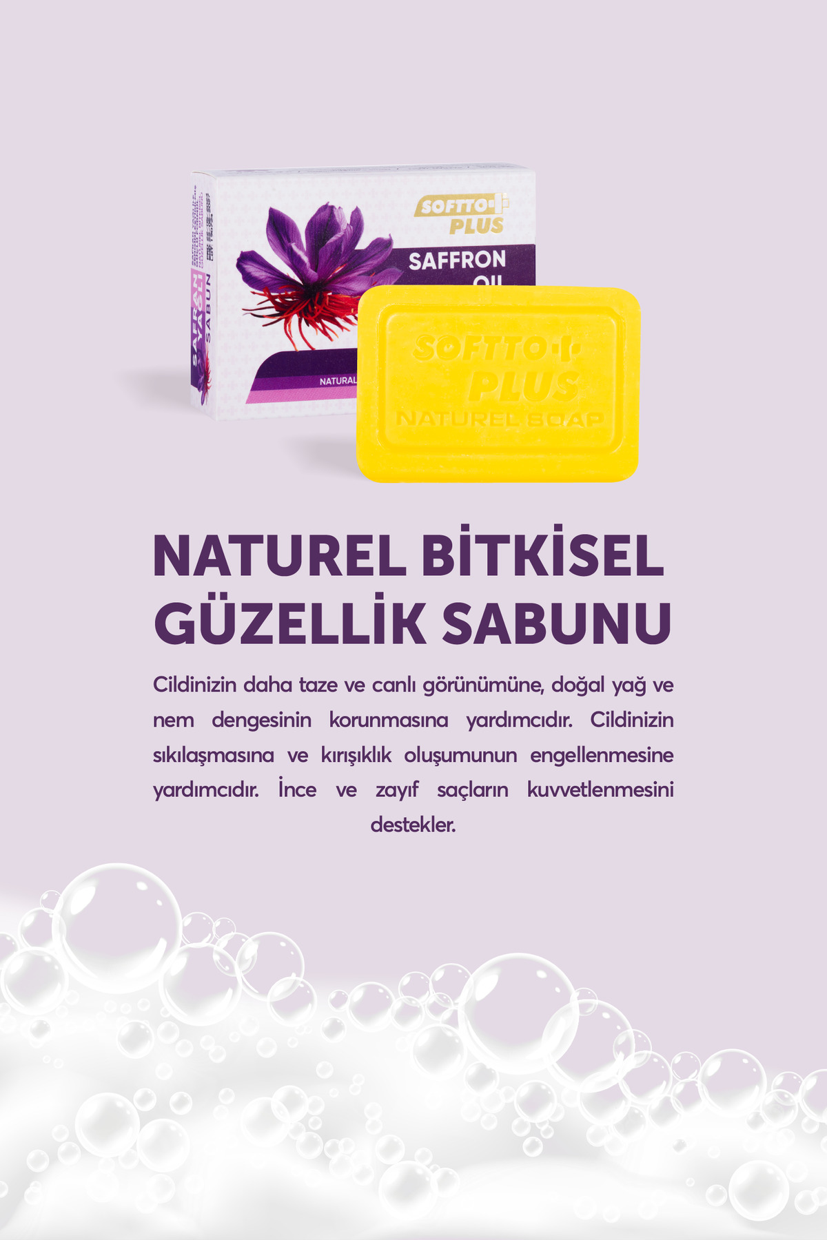 SAFRAN YAĞLI SABUN - Ürün görseli