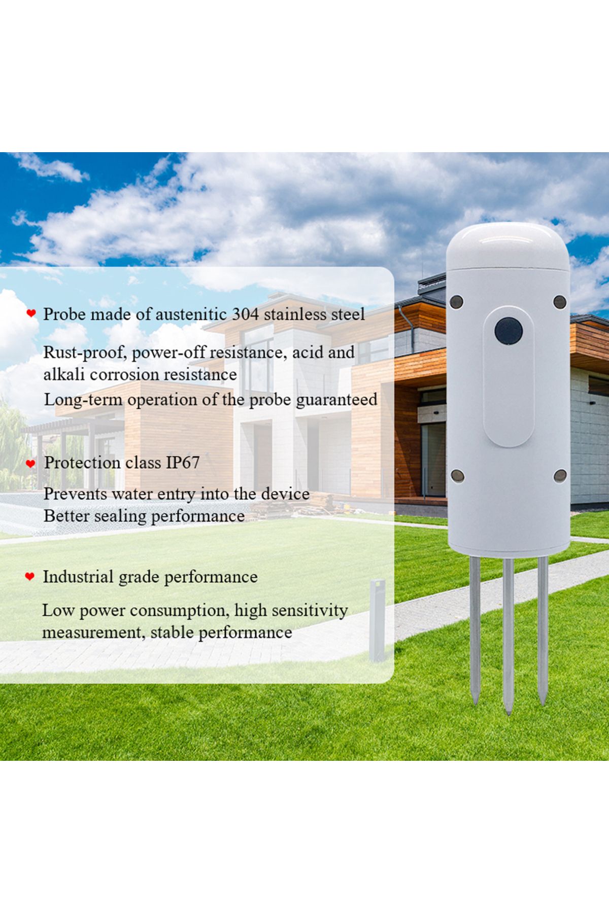Choice-Haozee Tuya Smart Zigbee Soil Tester Temperature And Humidity Meter Waterproof Moisture Garden I... 3