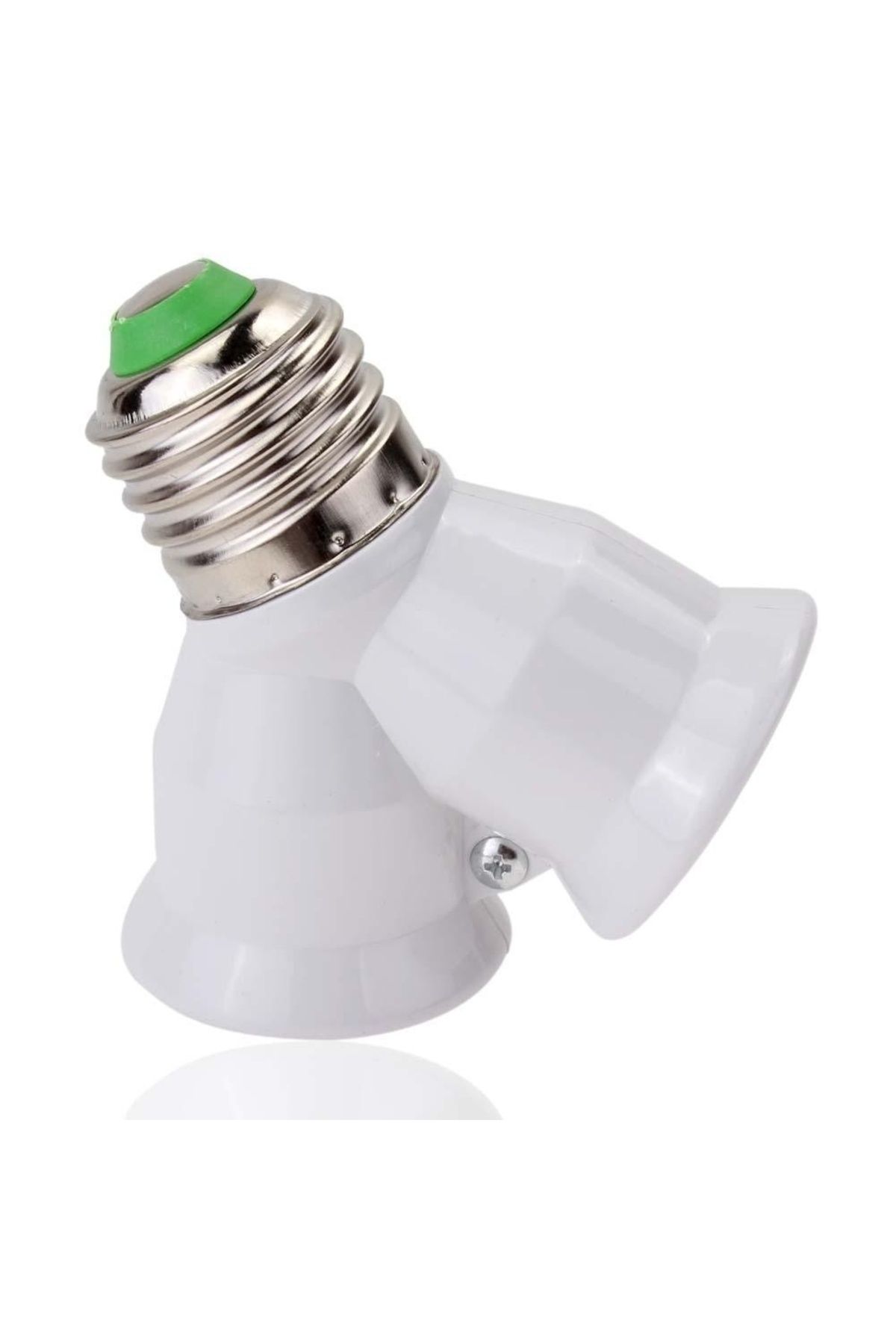 Choice-Screw E27 LED Base Light Lamp Bulb Socket E27 to 2-E27 Splitter Adapter HOT 6