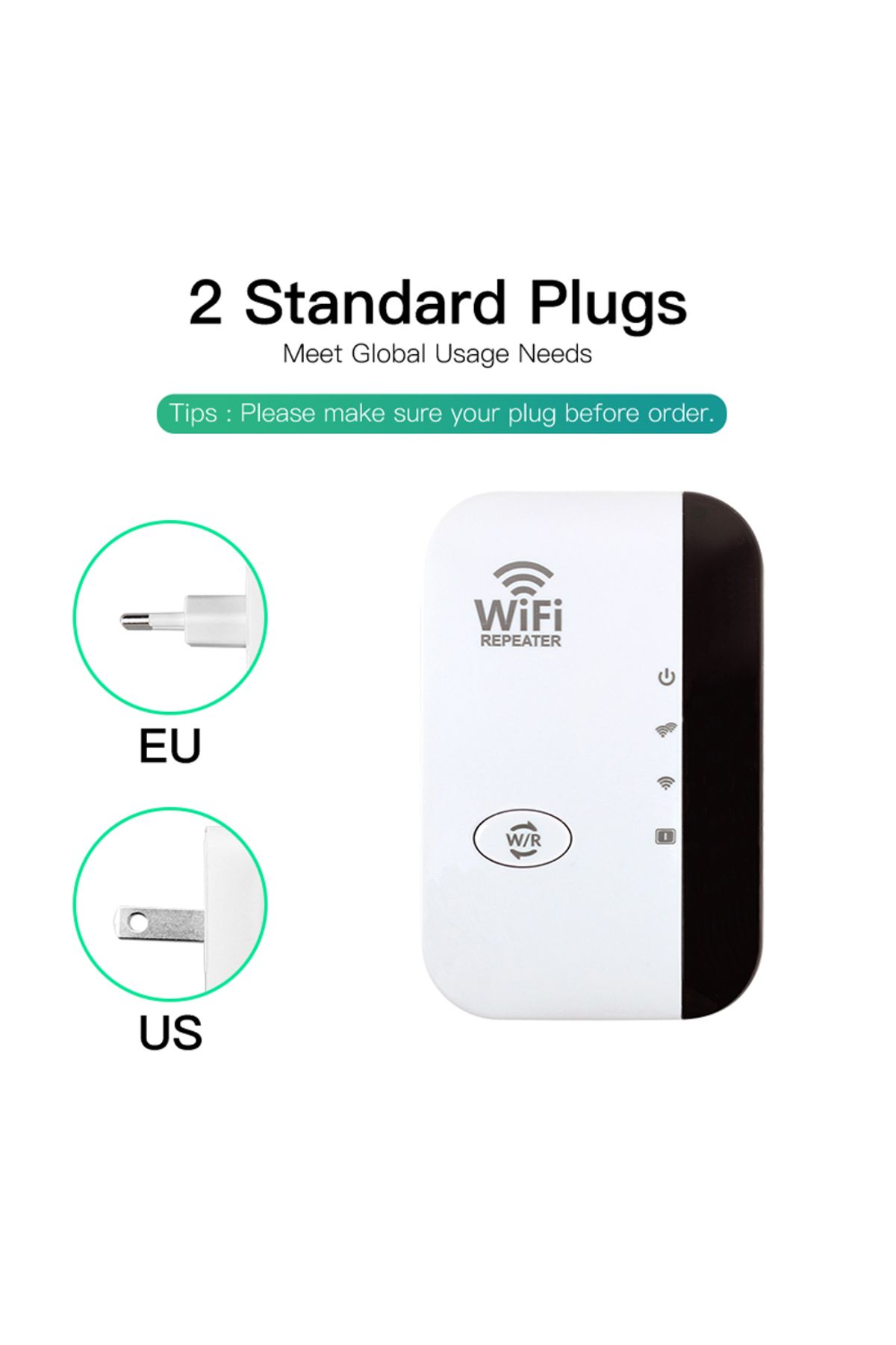 Choice-Eu Plug Fenvi 300mbps Wireless Wifi Repeater Remote Wifi Extender Wifi Amplifier 802.11n Wifi Booste 5