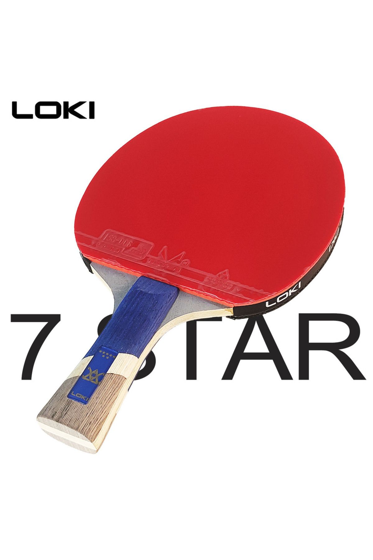 Choice-LOKI 9 Star Table Tennis Racket Professional 5+2 Carbon Ping Pong Paddle 6/7/8/9 Star Ultra Offen... 7