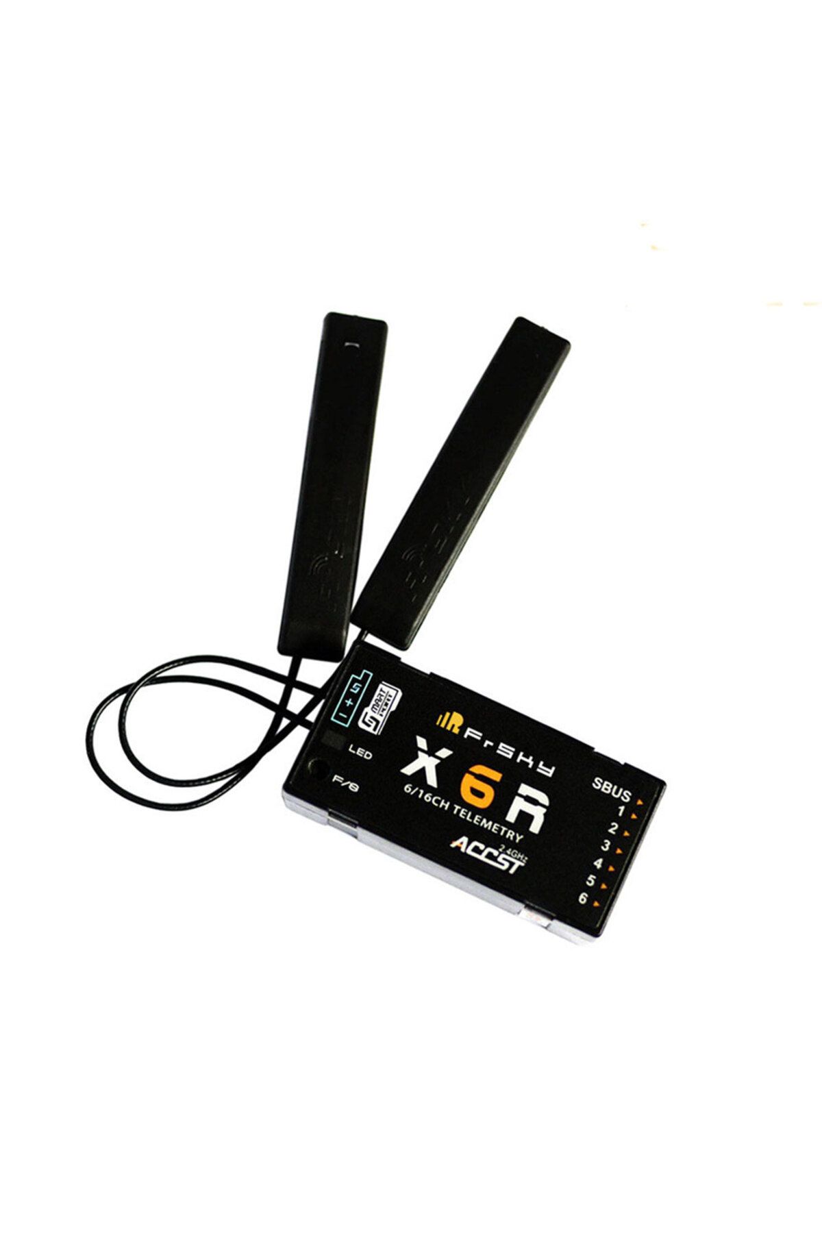 Choice-FrSky X6R 2.4G 16CH SBUS Receiver PCB Antenna Smart Port Data Return for Taranis X9D Jumper T16 T... 8