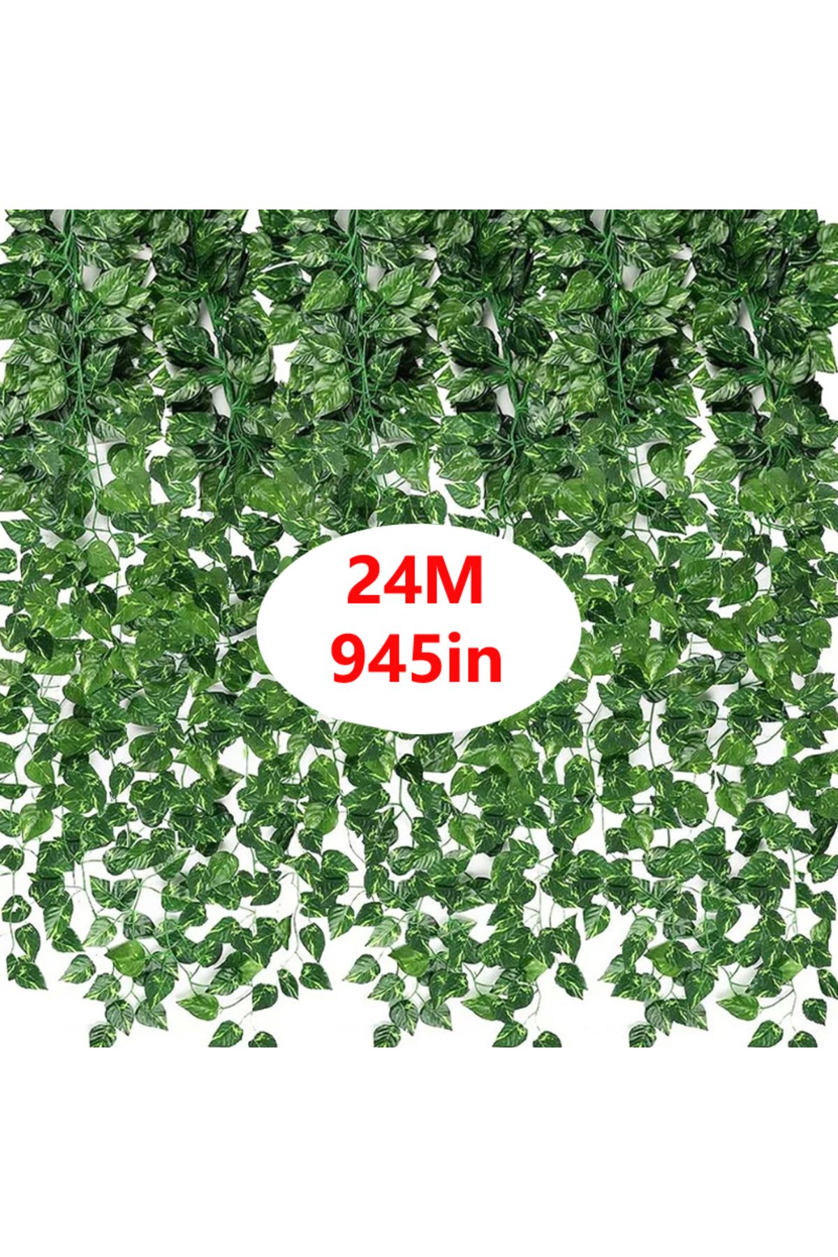 Choice-24m Simulated Plant Ivy Vine, Artificial Flowers, Plastic Leaves, Small Leaves, Decorative Vines 1