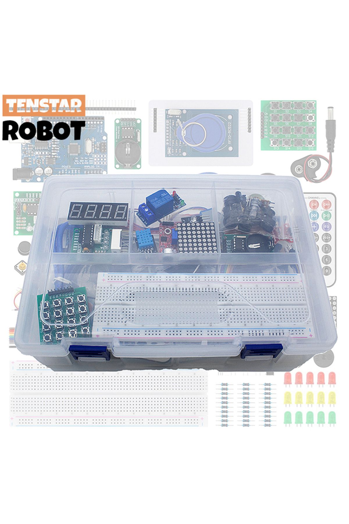 Choice-Tenstar Rfid Starter Kit For Arduino For Raspberry Pi For Uno R3 Upgraded Version Learning Suite ... 7