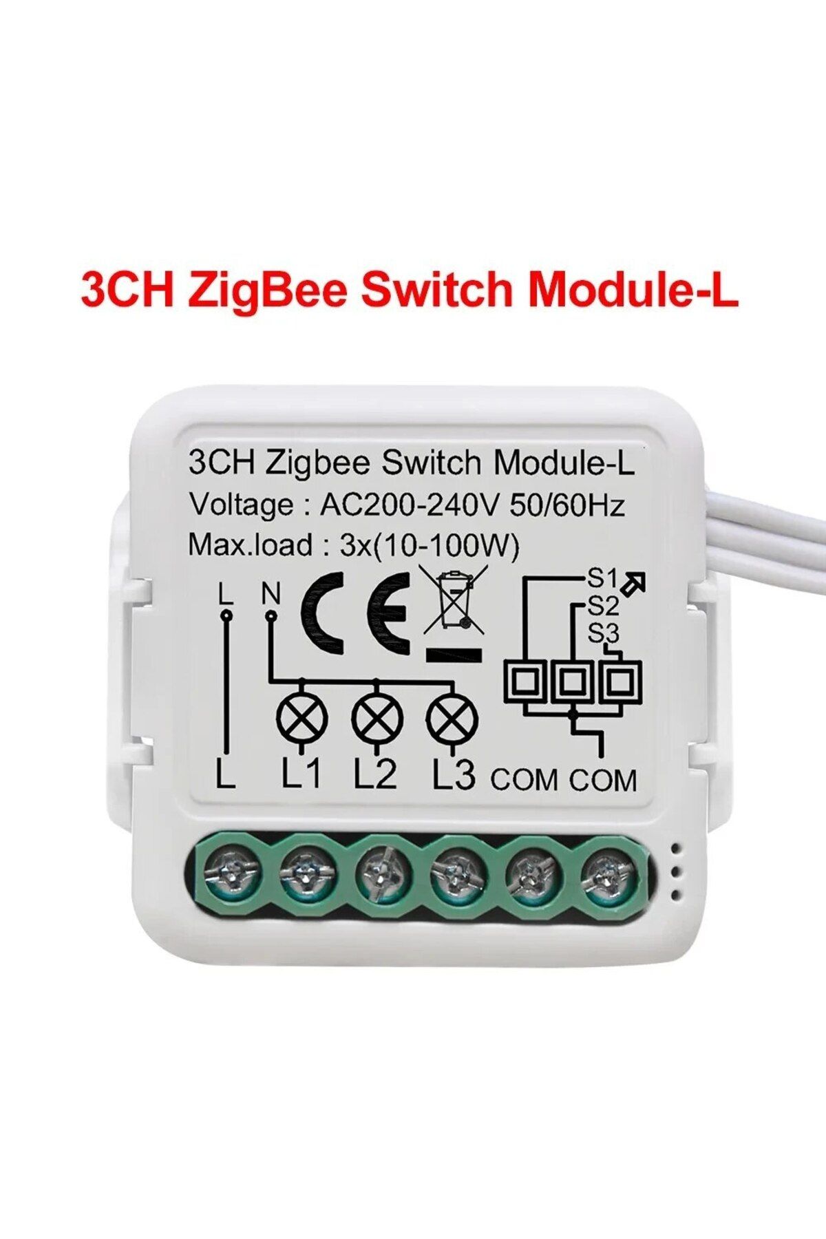 Choice-Zigbee-l-3gang Tuya Smart Zigbee Switch Module No Neutral Wire Required Smart Home Diy Light Breaker 1