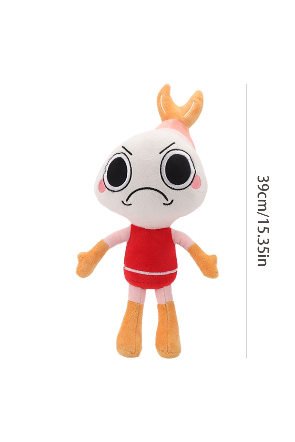 Choice-A 39cm/15.35in Dandy’s World Plush Shrimpo Plush Toys Game Peripheral Figure Doll Birthday Gifts To. 1