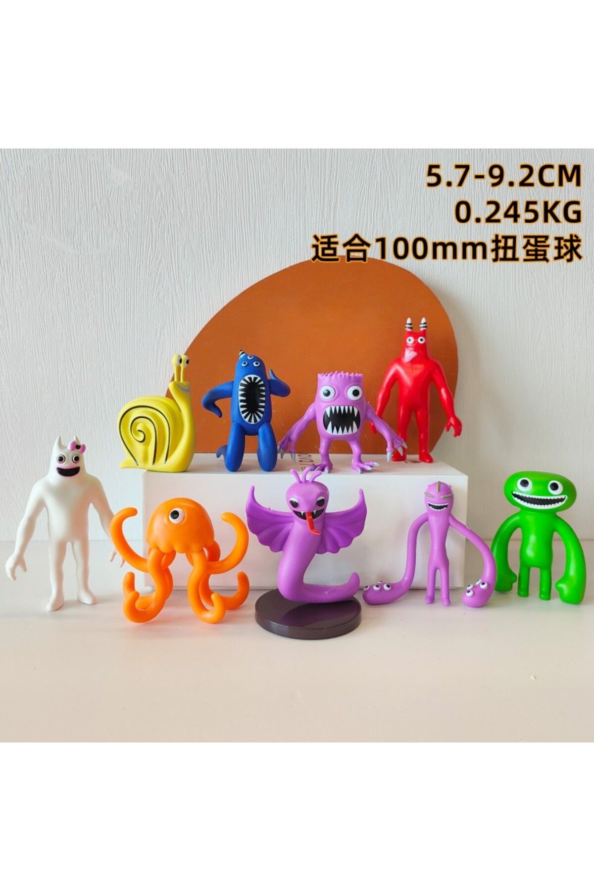 Choice-9pcs/set Garten of Banban Action Figure Toys PVC Game Nabnab Hunter Tim Silent Steve Plushies Dol... 5