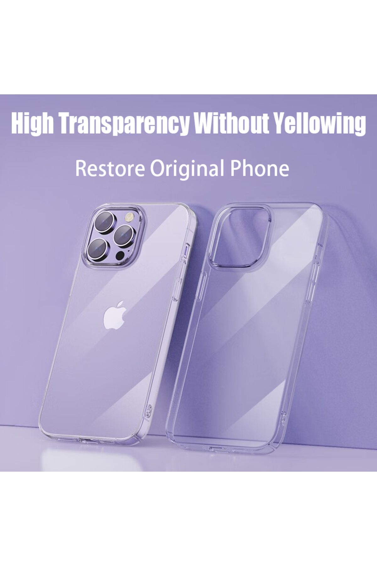 Choice-جراب شفاف لهاتف iPhone 11 (6.1 بوصة) لهاتف iPhone 16 11 12 13 14 15 Pro Max مصنوع من مادة TPU الناعمة والسيليكون 5