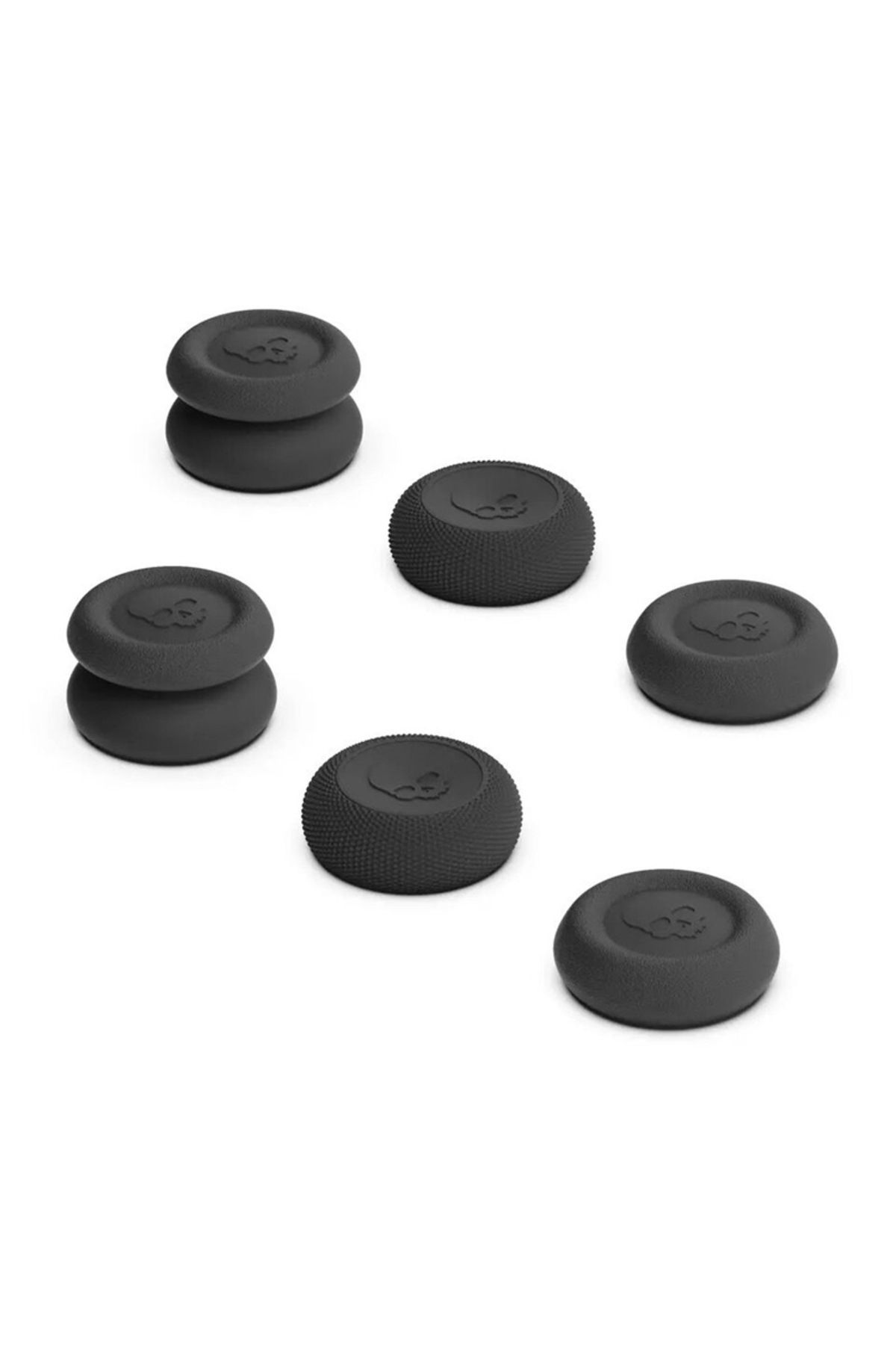 Choice-Black 6 Pcs Thumb Stick Cap For Steam Deck Oled Rog Ally X Game Console Joystick Cover Fps/tps Thumb 1