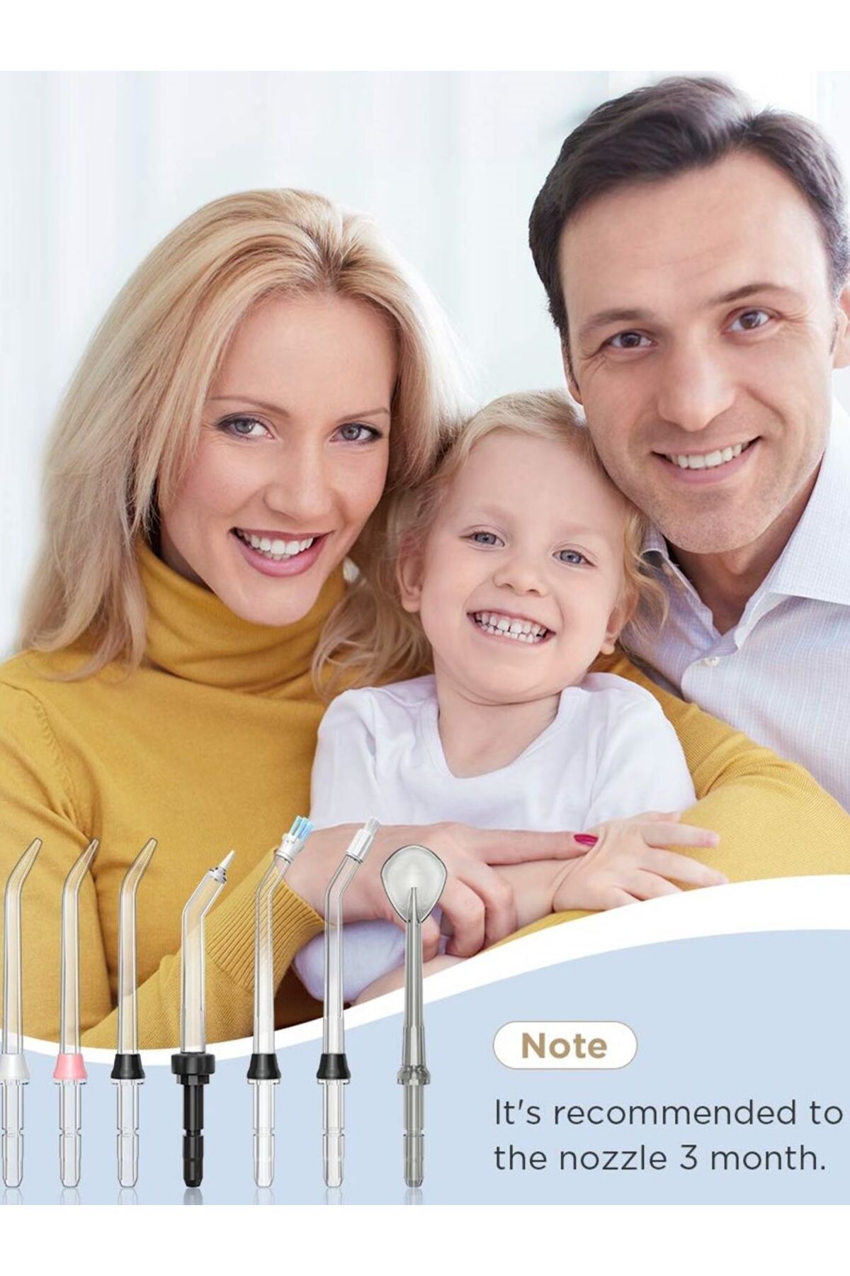 Fairywill-Water Flosser Tip REPLC 4 Pcs for the FW5020 Family Water Flosser REPLC Tips Eco-Friend... 8