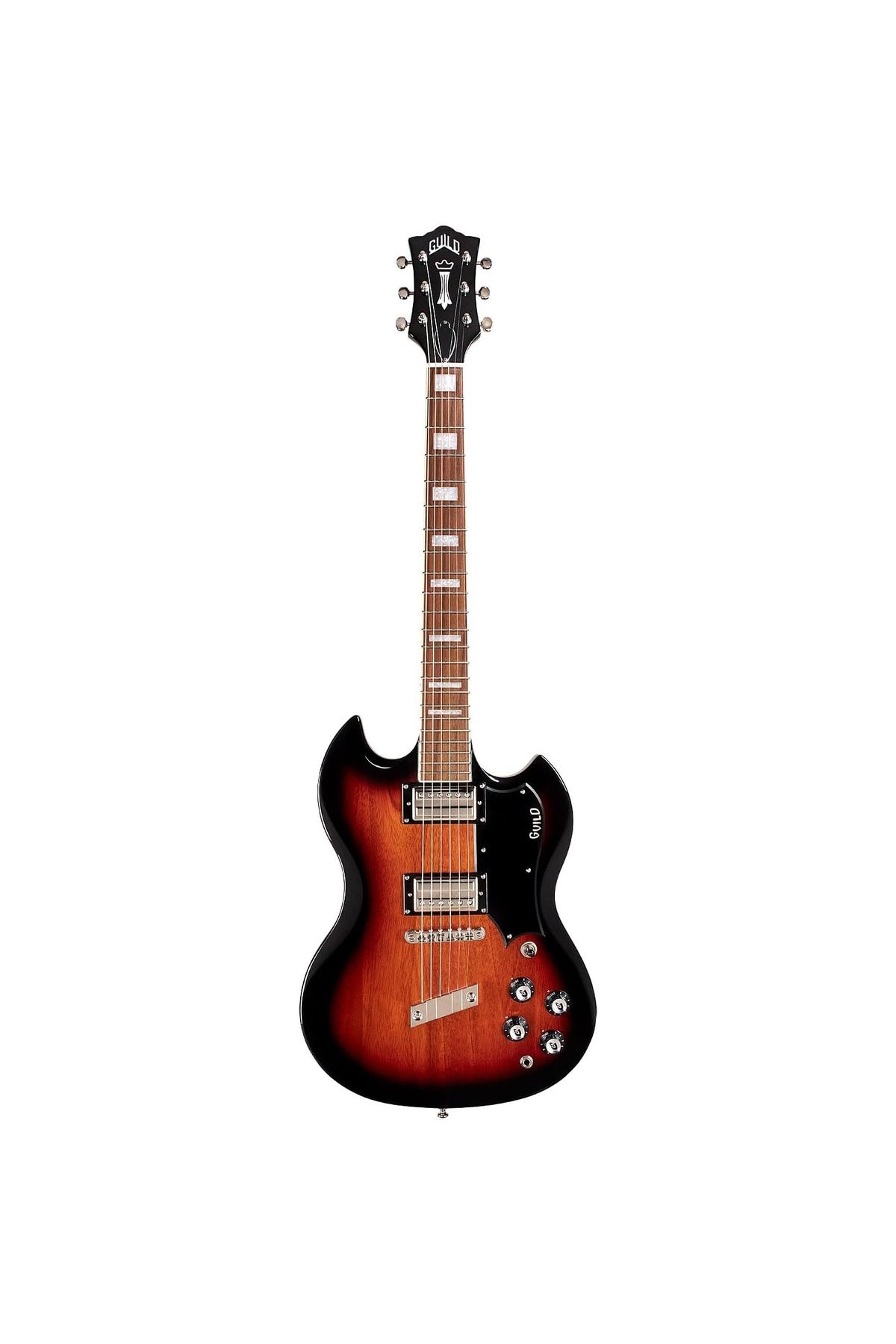 Guild Polara Deluxe Elektro Gitar (Vintage Sunburst)