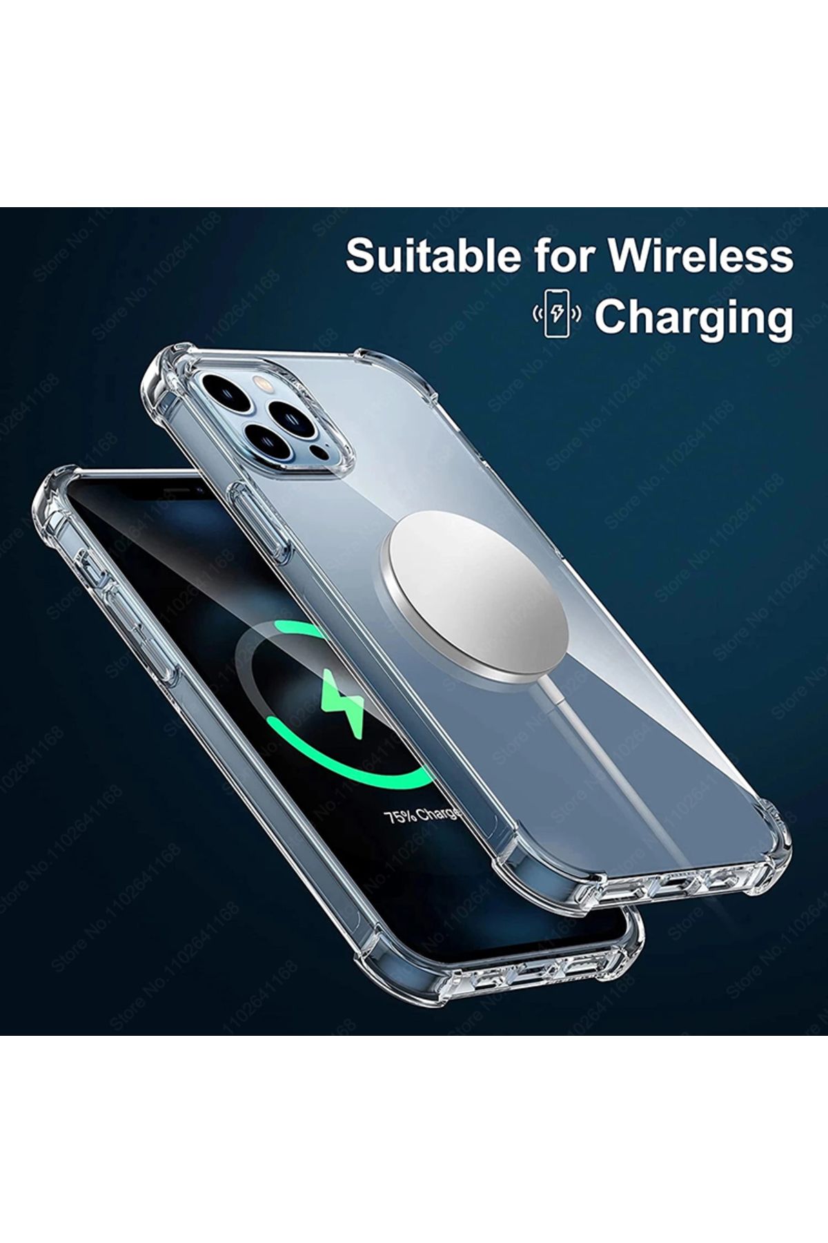 Choice-حافظة هاتف شفافة مقاومة للصدمات فاخرة لهاتف آيفون 16 15 13 12 11 14 برو ماكس ميني XR XS 8 بلس من السيليكون... 4