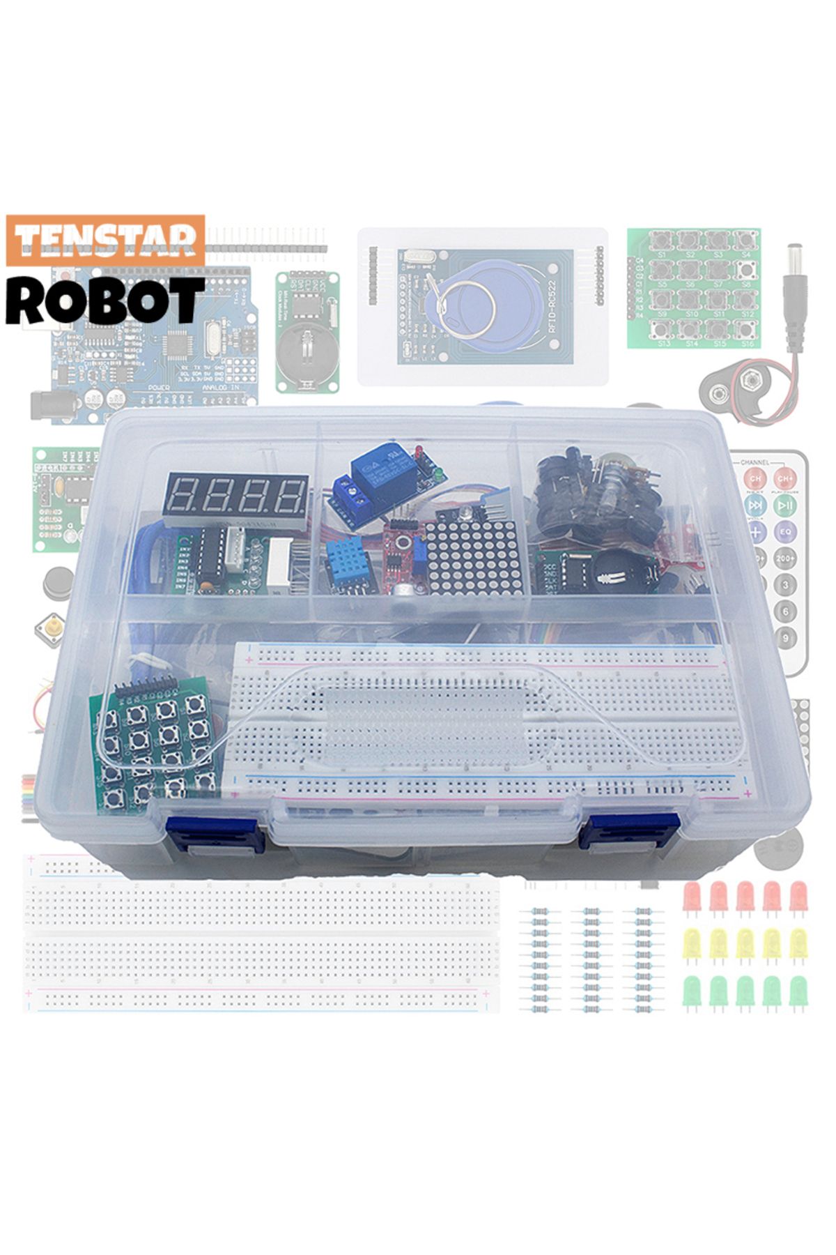 Choice-Tenstar Rfid Starter Kit For Arduino For Raspberry Pi For Uno R3 Upgraded Version Learning Suite ... 5