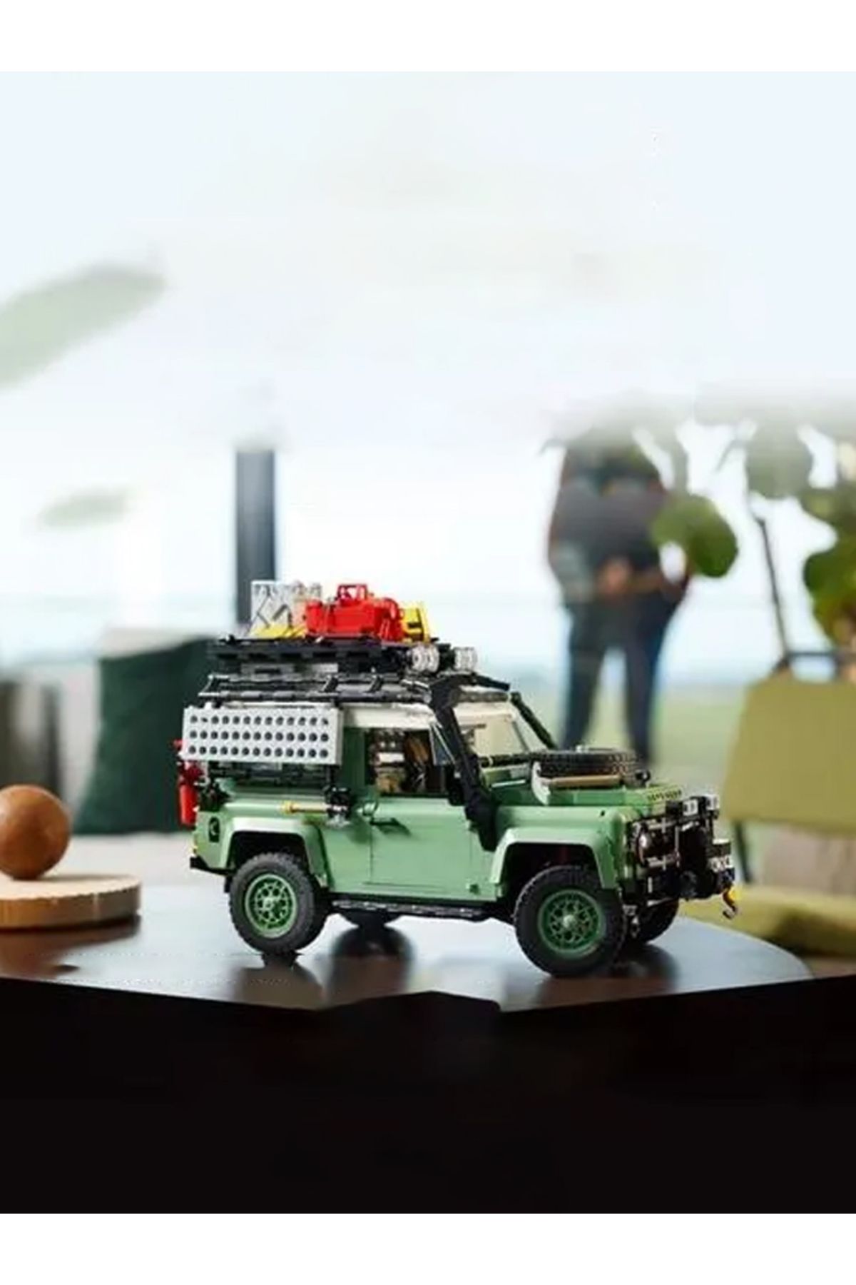 Choice-2336pcs Moc High-tech Land Rovered Defender 90 Bricks Compatible 10317 Super Off-road Racing Car ... 7