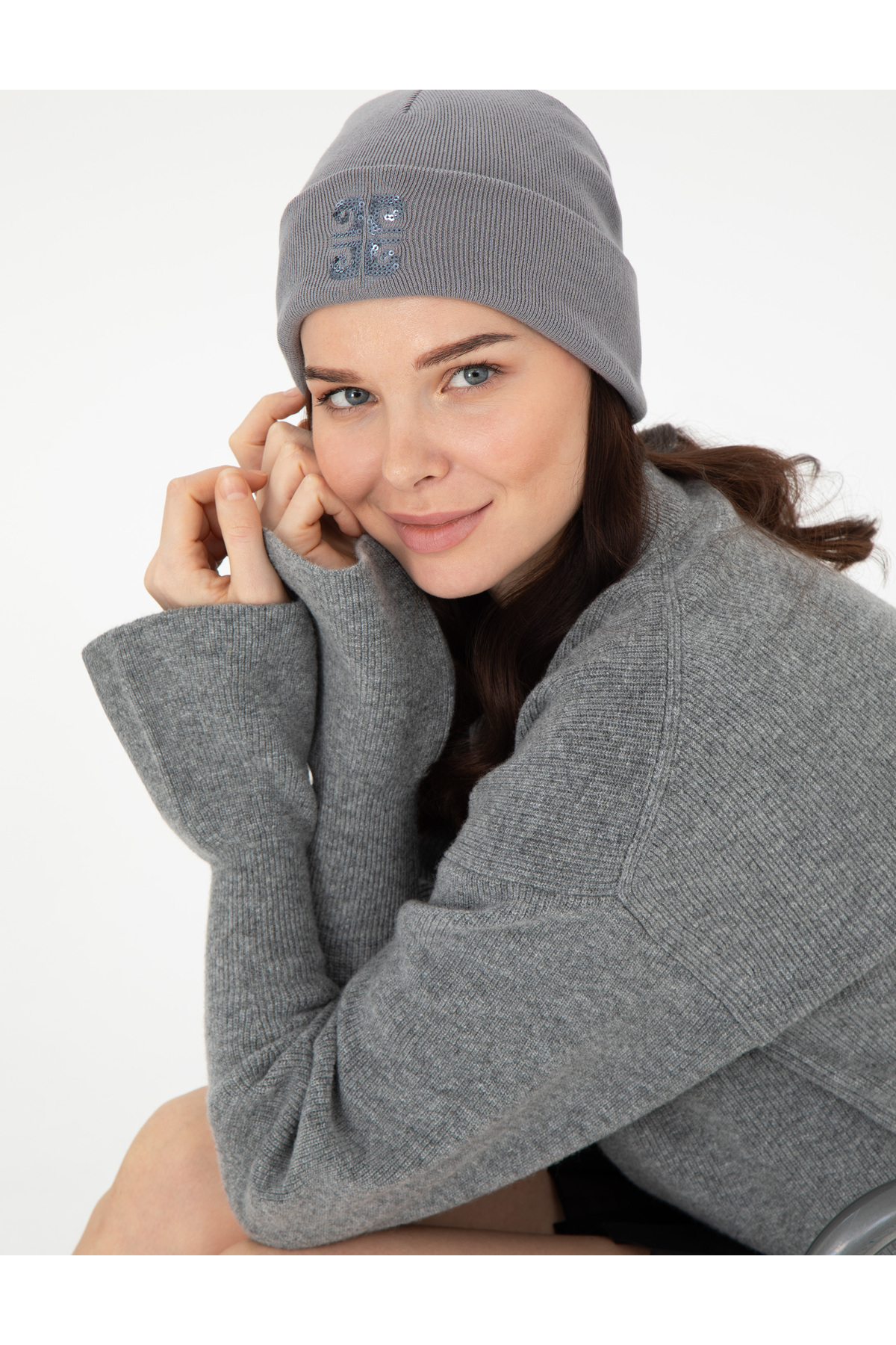 Pierre Cardin-Gray Beret 50303297-Vr024 1
