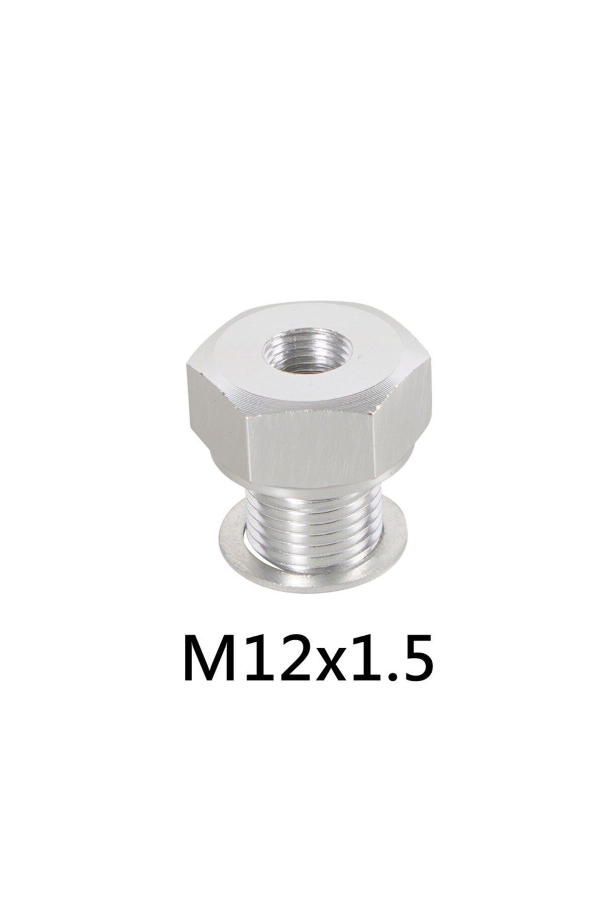 Choice-M12x1.5 LS Engine Swap Aluminum Male M12x1.5 M16x1.5 Female 1/8 NPT Oil Pressure Sensor Adapter Conn 1