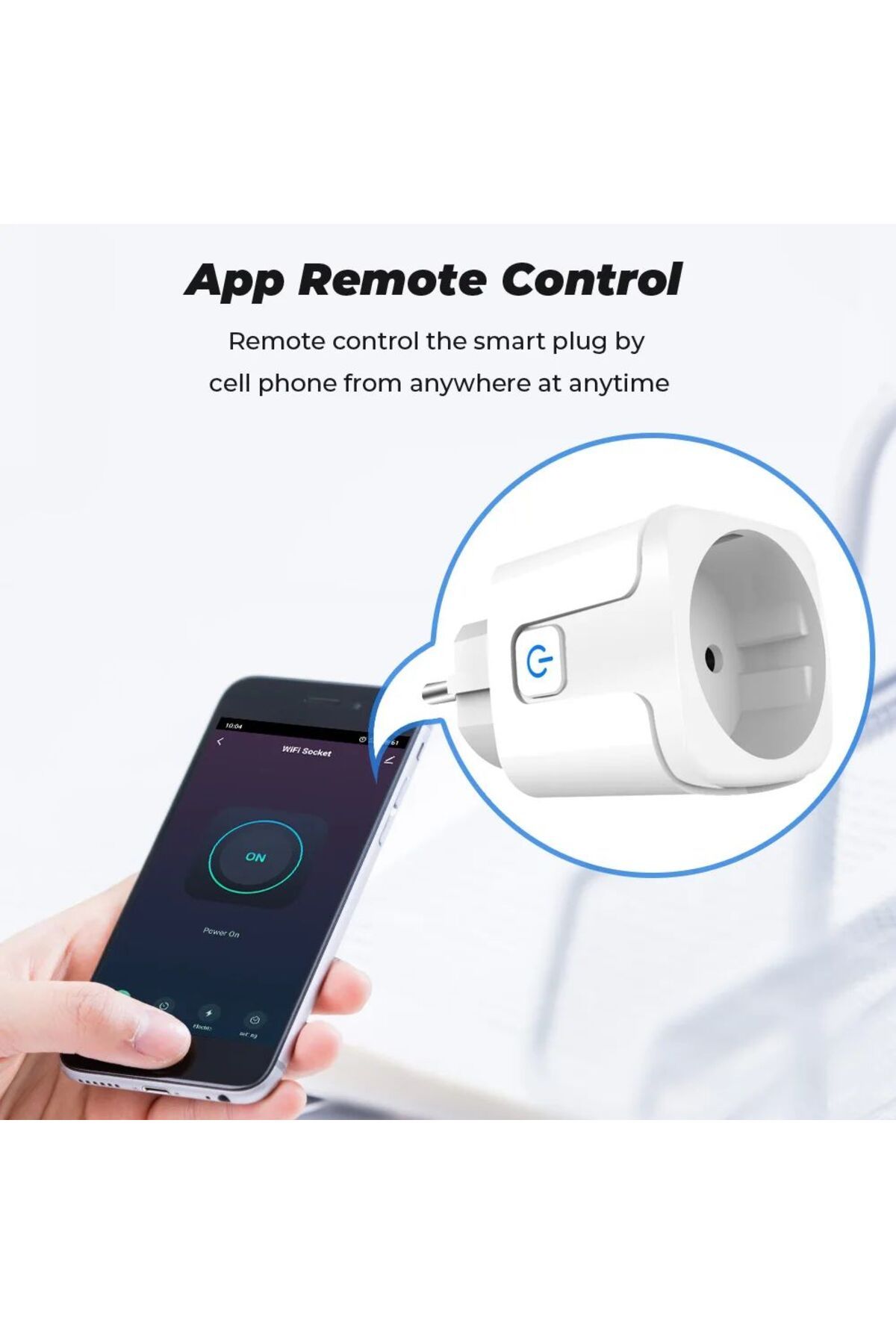 Choice-1pcs Tuya Smart Plug Zigbee Eu 20a Socket With Power Monitor Timing Voice Control Smart Home Wireles 4