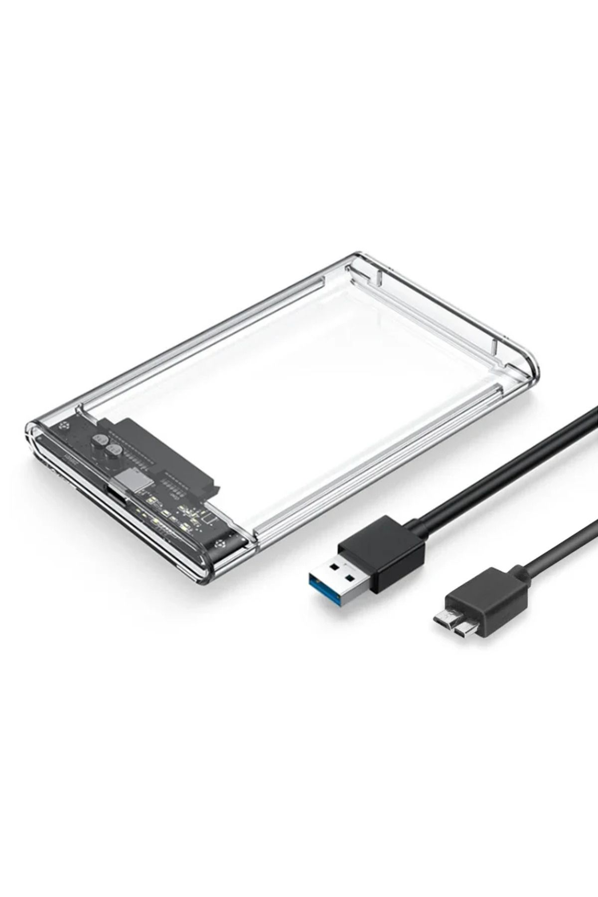 Choice-علبة محرك أقراص صلبة USB3.0 إلى Micro 3.0/2.0 مقاس 2.5 بوصة Sata SSD بسرعة نقل 5 جيجابت في الثانية 1