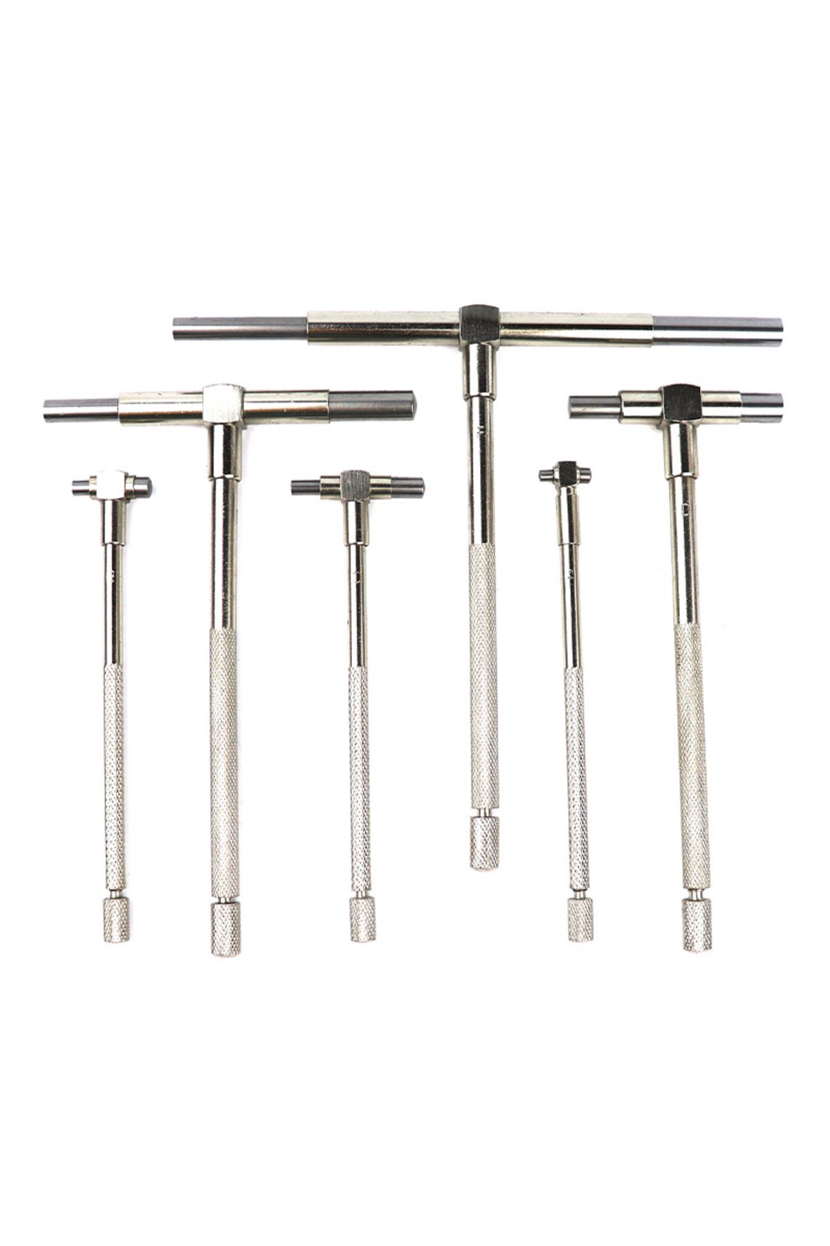 Choice-4/6Pcs Set Telescopic Gauge Set Micrometer Measurement Bore Engineers Kit 8-150mm Hardened Tool S... 4