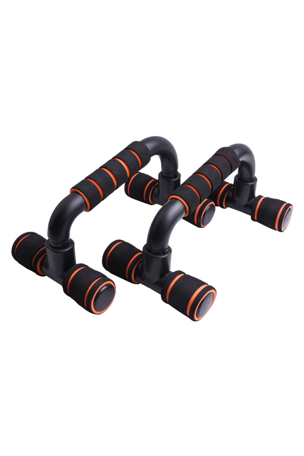 Choice-Orange Nonslip Push Up Stand Home Fitness Power Rack Gym Handles Push Up Bars Exercise Arm Chest Mus 1