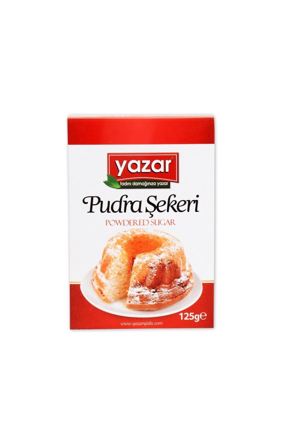 YAZAR Pudra Şekeri 125 Gr.