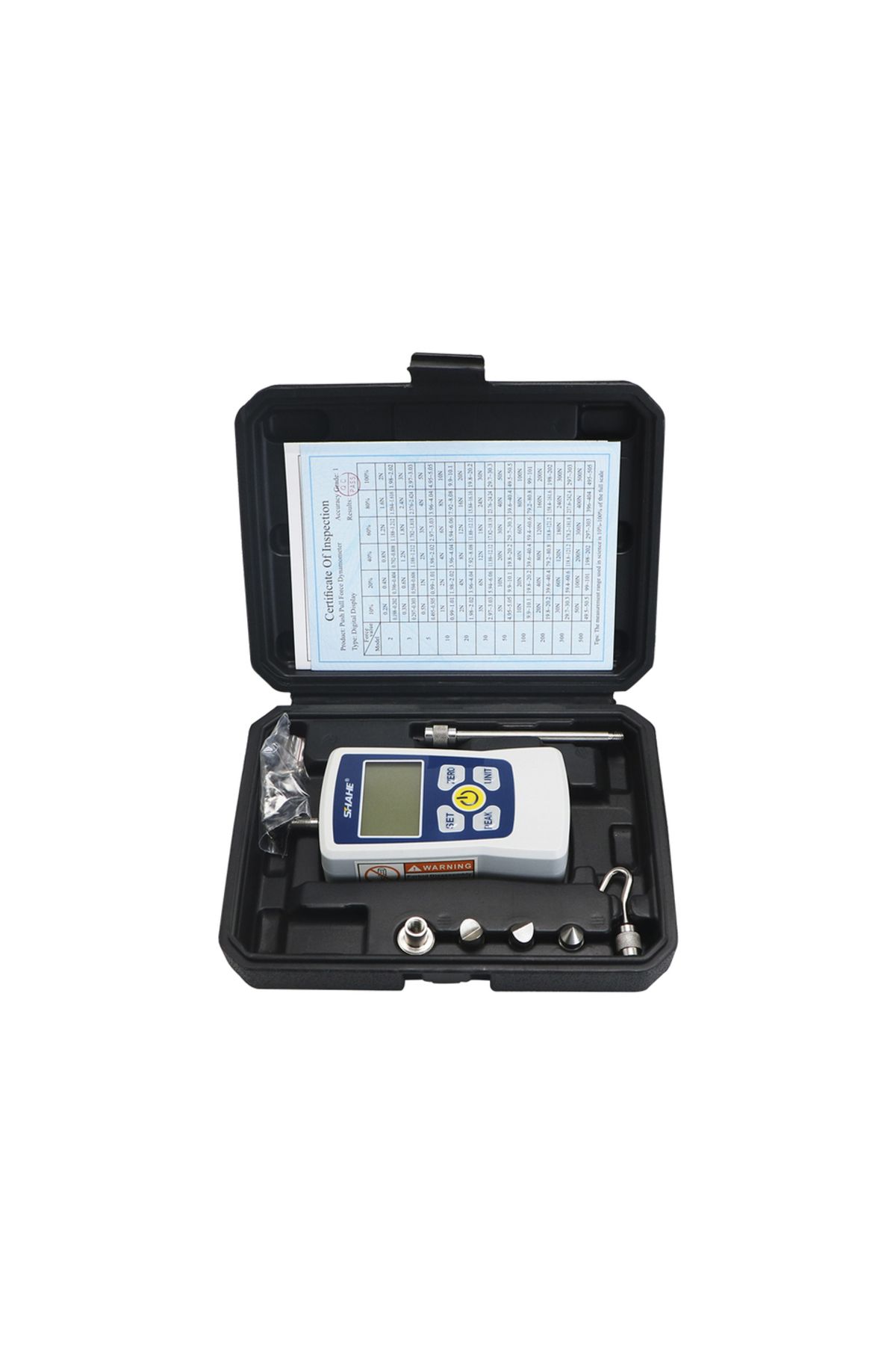 Shahe-500n Amf Digital Force Gauge Economic Dynamometer Force Gauge Push And Pull Tester Meter 6