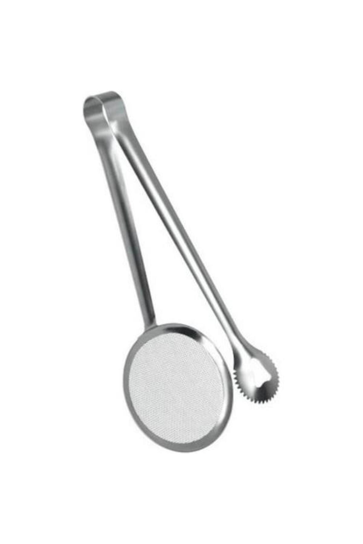 RAMDET-Multi-Purpose Colander Tongs Strainer Frying and Similar Tongs with Strainer 1