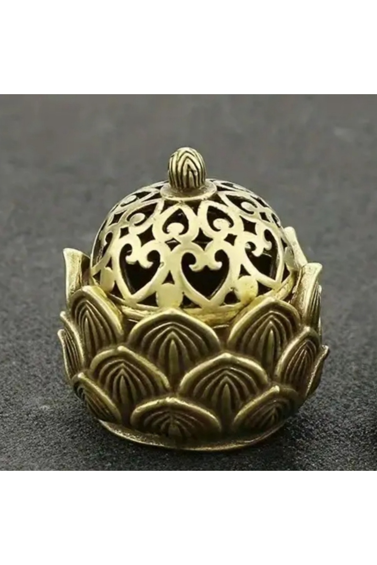 Choice-Lotus 1pc Lotus Incense Holder,small Inscent Cone Burner,mini Asian Style Lotus Flower Zen Decor Gif 1
