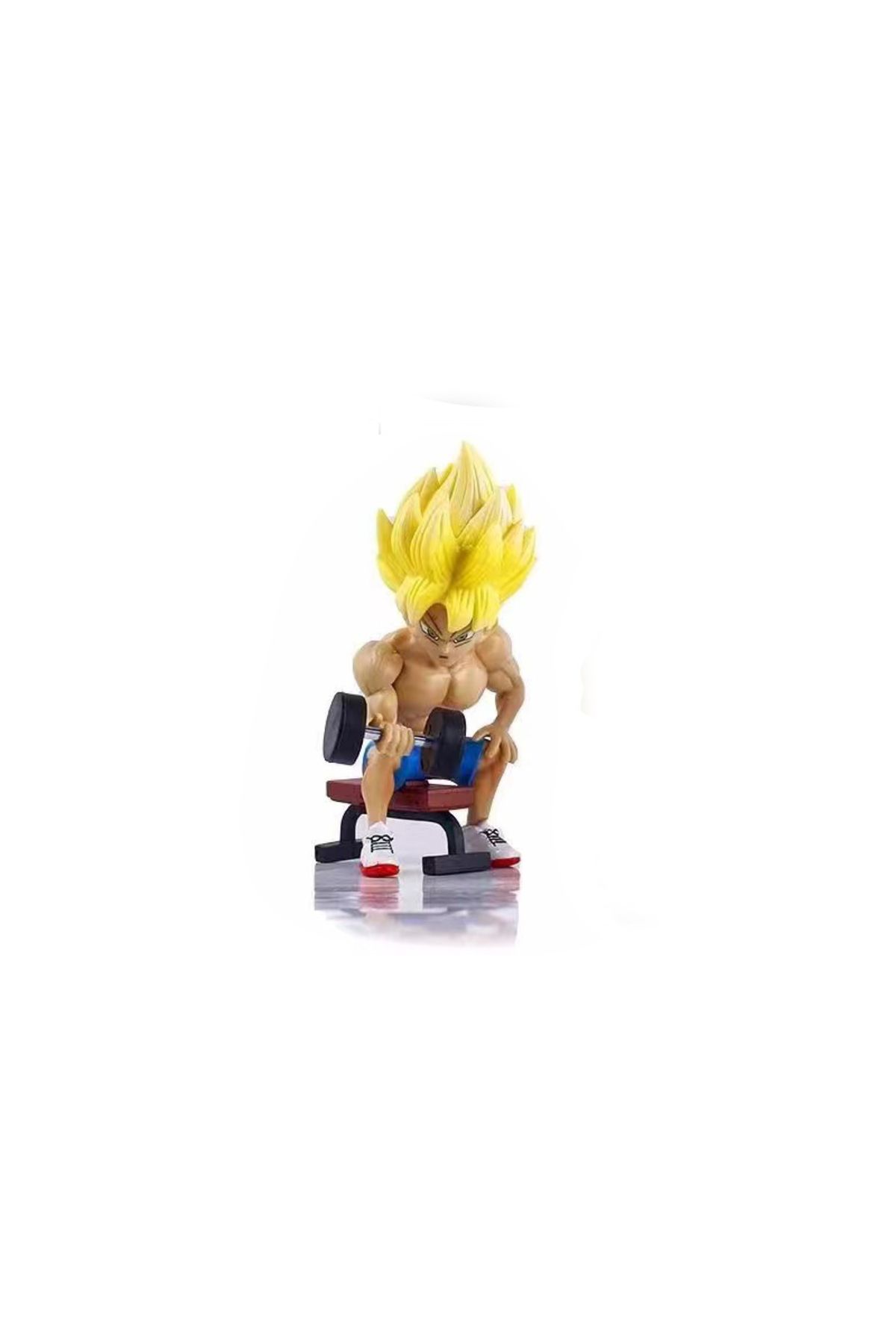 Choice-5Pcs/set Dragon Ball Super Saiyan Broly Green Hair Master Roshi Son Goku Bodybuilding muscle PVC ... 5