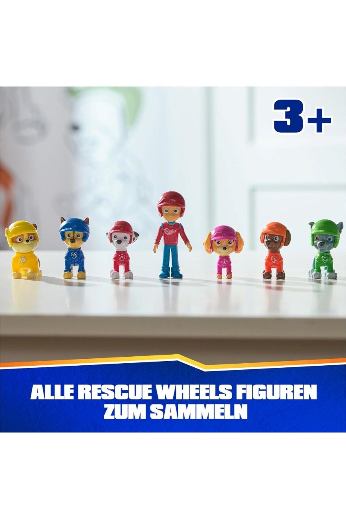 PAW PATROL-مجموعة مجسمات Rescue Wheels مكونة من 7 قطع 2