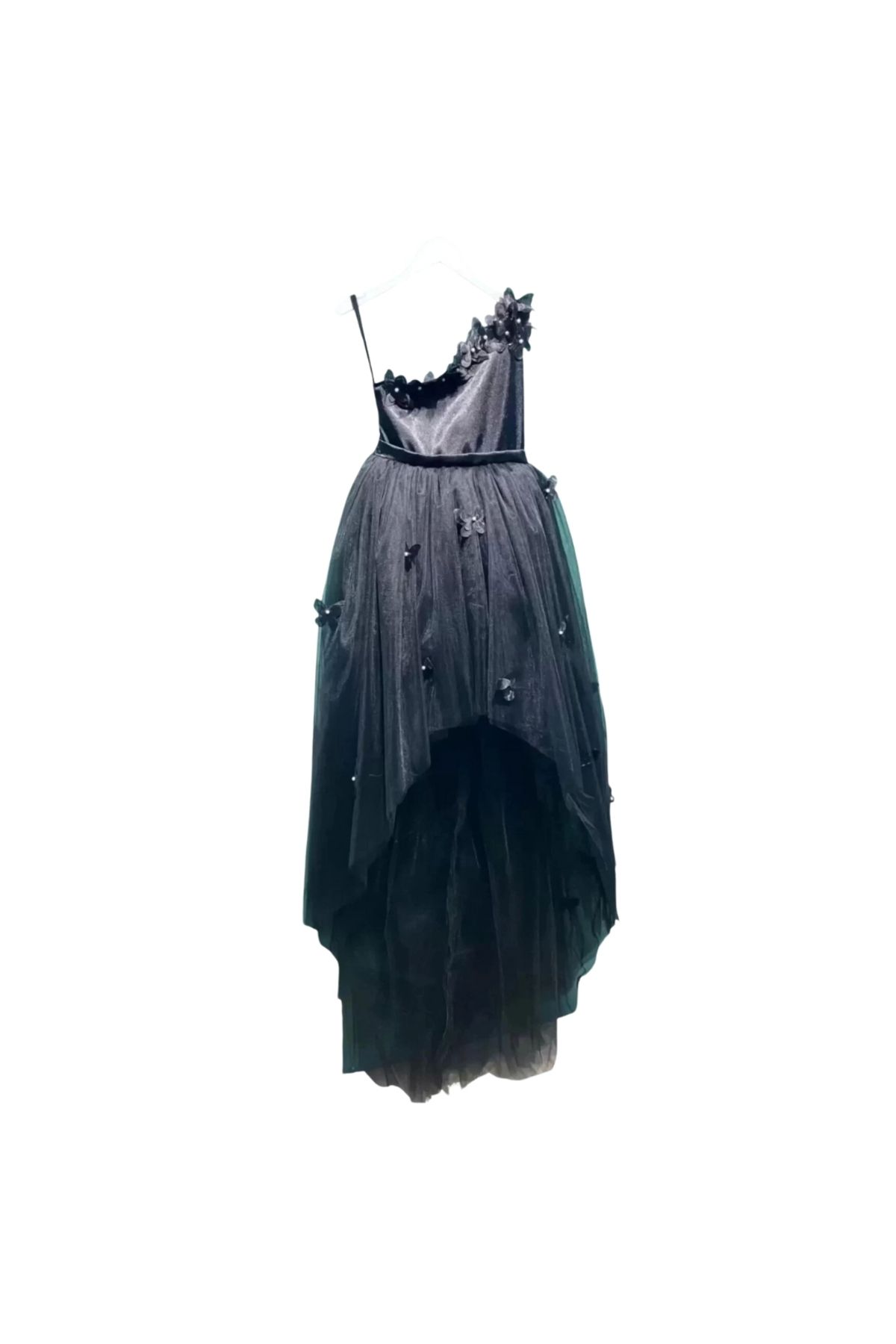 Embe kids-Black loving princesses special design dress with tail 1