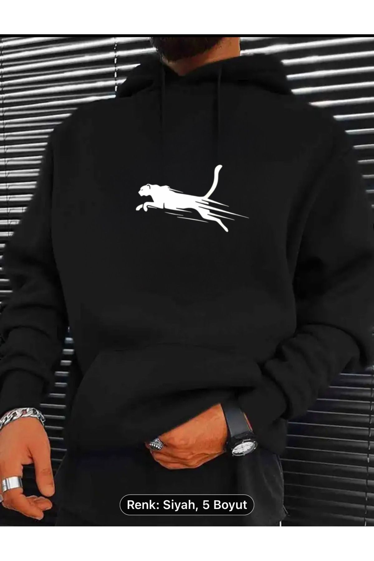 NEW TRENDY COLLECTİON The originals Kanguru penye şardonlu özel baskılı sweatshirt