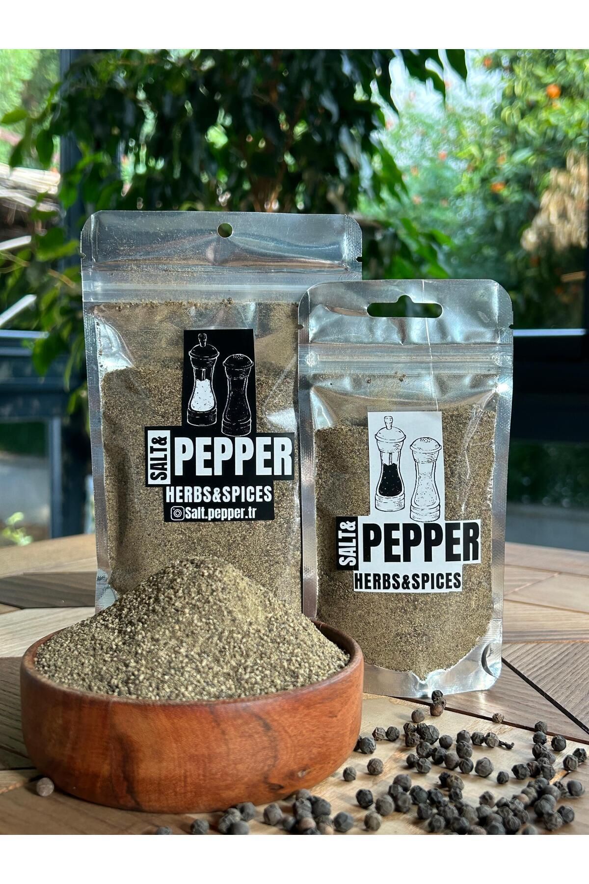 Salt & Pepper 50gr Toz Karabiber (1.Sınıf) / Black Pepper Powder (1st Class)