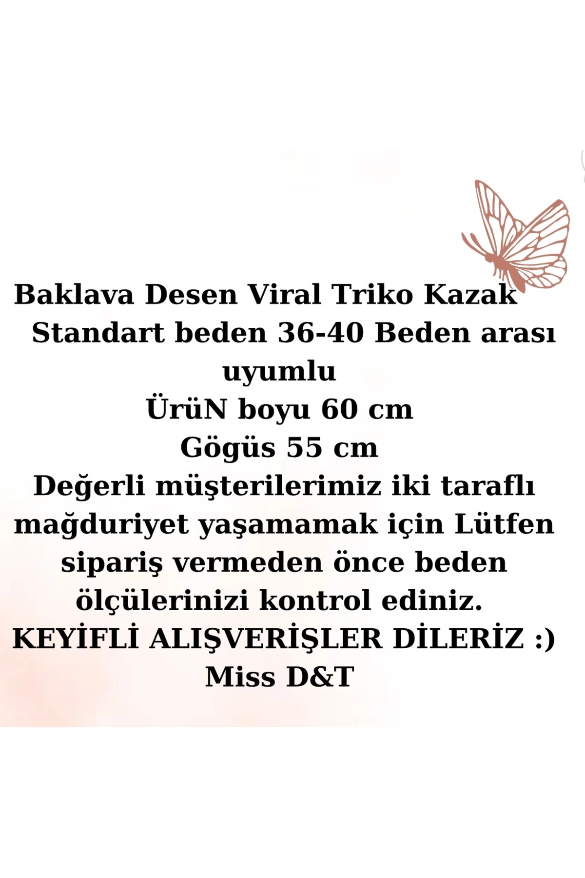 Nisantasimoda  Kadın Omuz Dikişli Baklava Desen Triko Kazak - Görsel 6