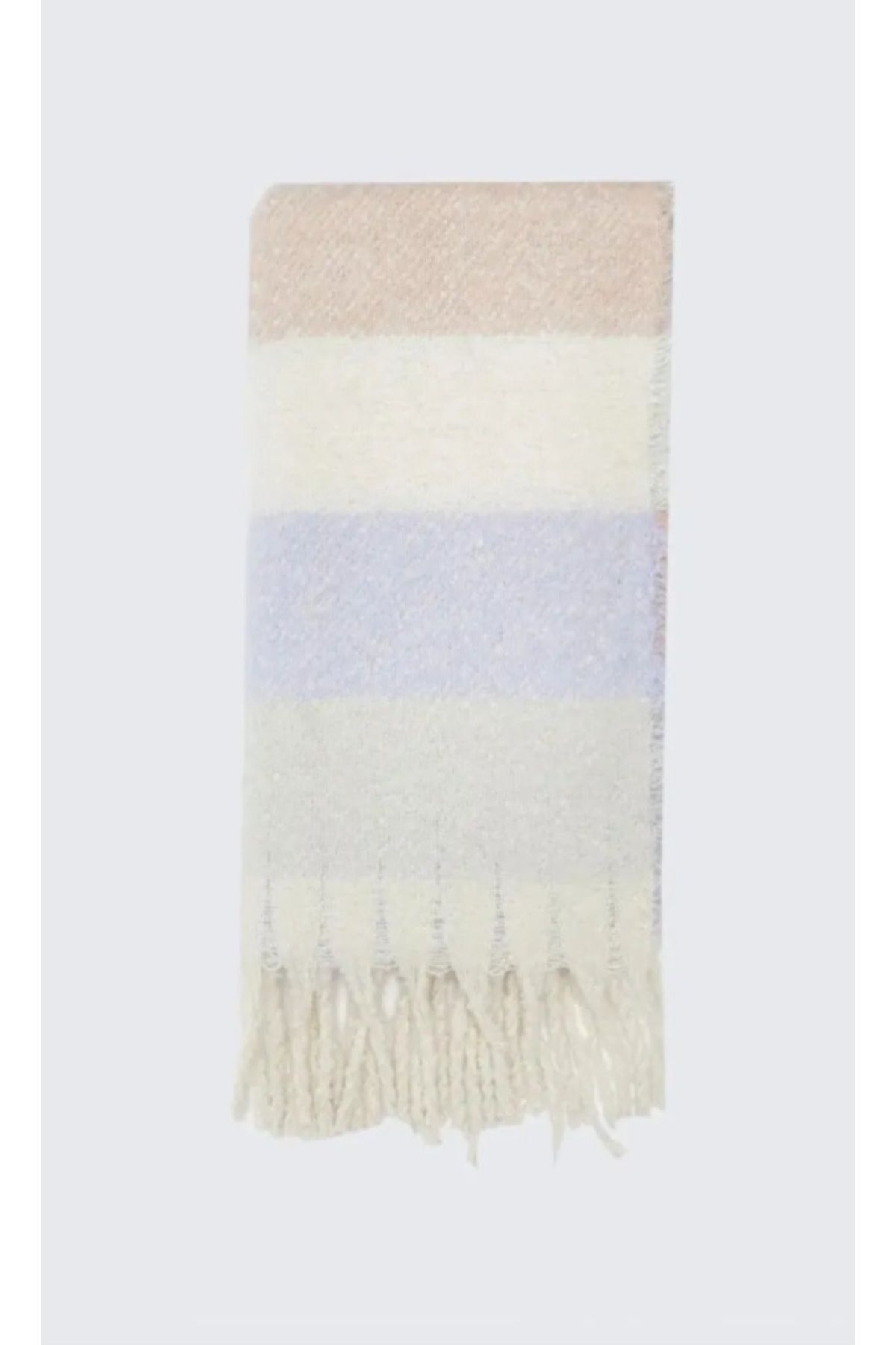 FRESCO SCARFS-Soft Textured Square Patterned Scarf Shawl Shoulder Shawl 7