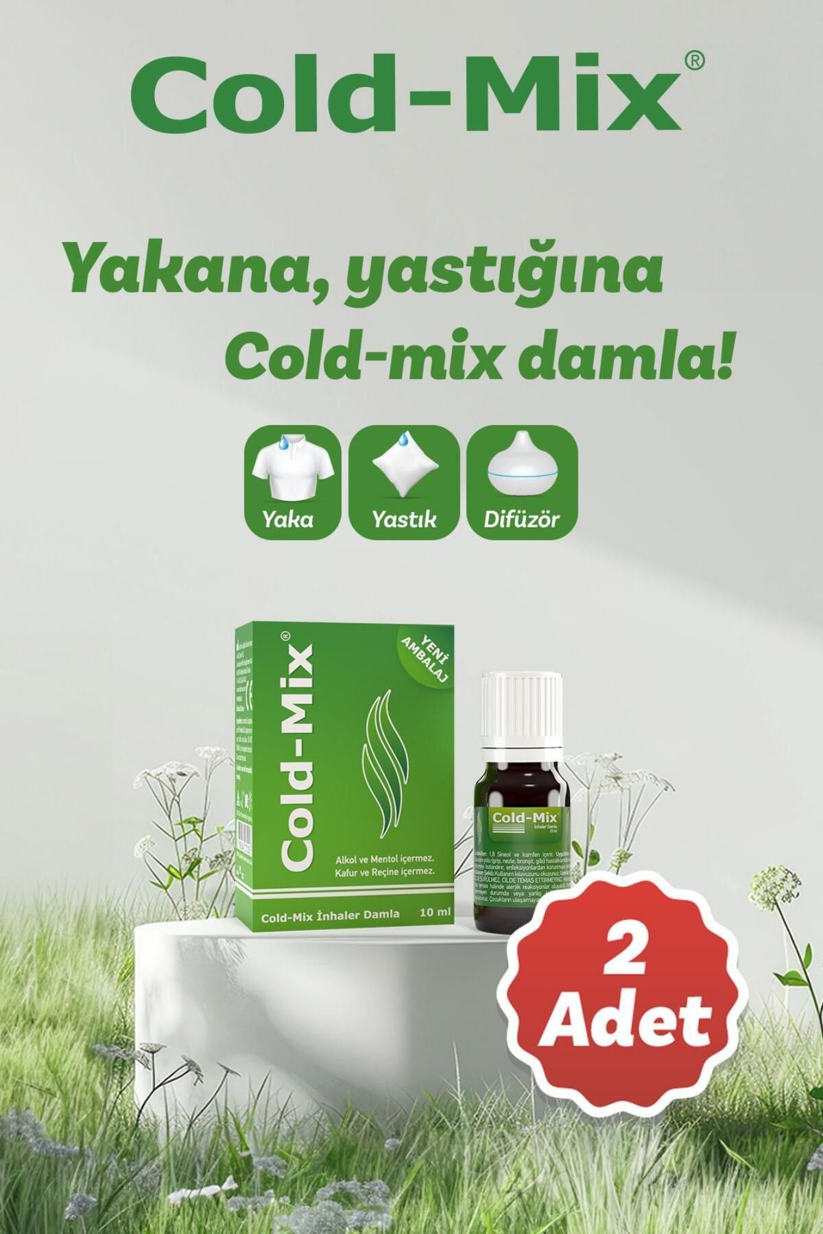 Cold-Mix Cold Mix Inhaler Damla 10 ml X 2 Adet