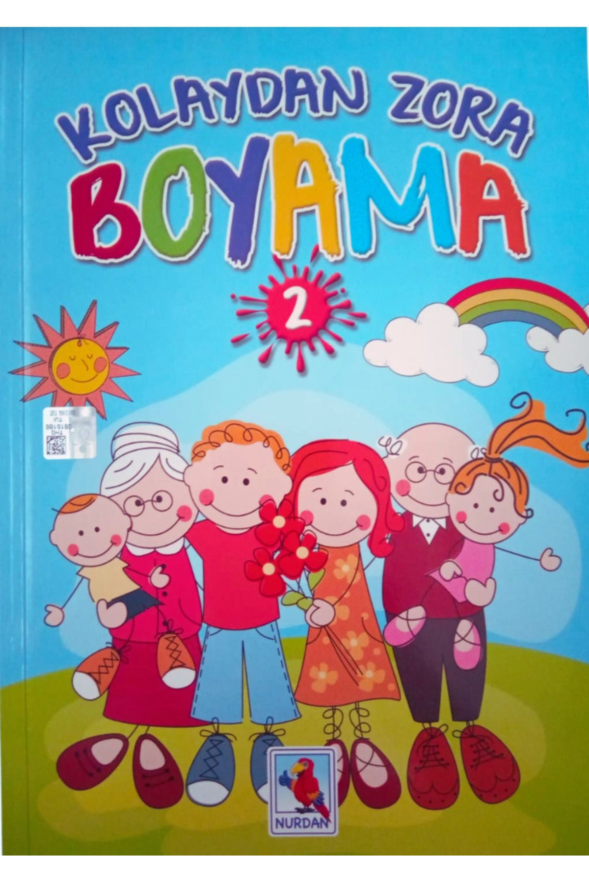 booddie Boyama Kitabı Kolaydan Zora Boyama 1 Boyanacak Sayfa Sayısı 90