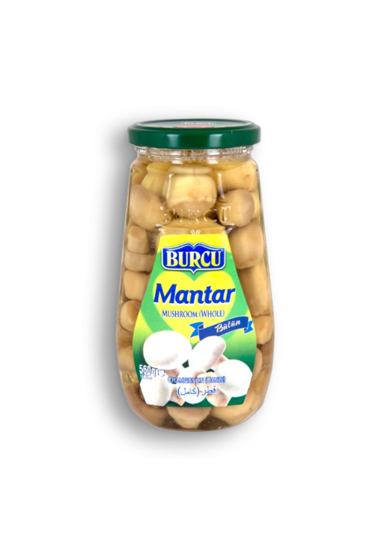 BURCU Mantar Bütün Konservesi 560 Gr Paket (3 Adet)