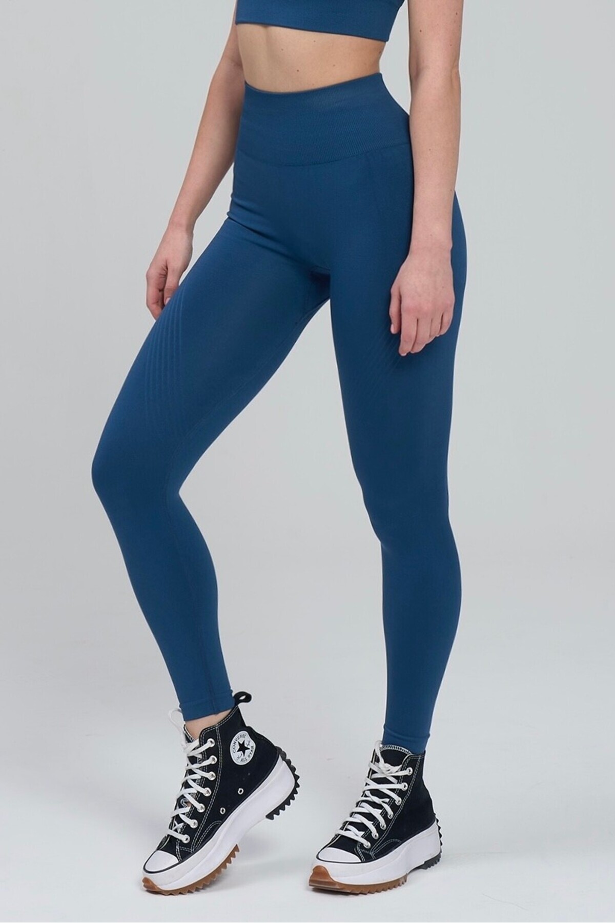 yexech  Minimal Seamless Ekstra Kalça Destekli Push-Up Aurora Spor Tayt - Görsel 10