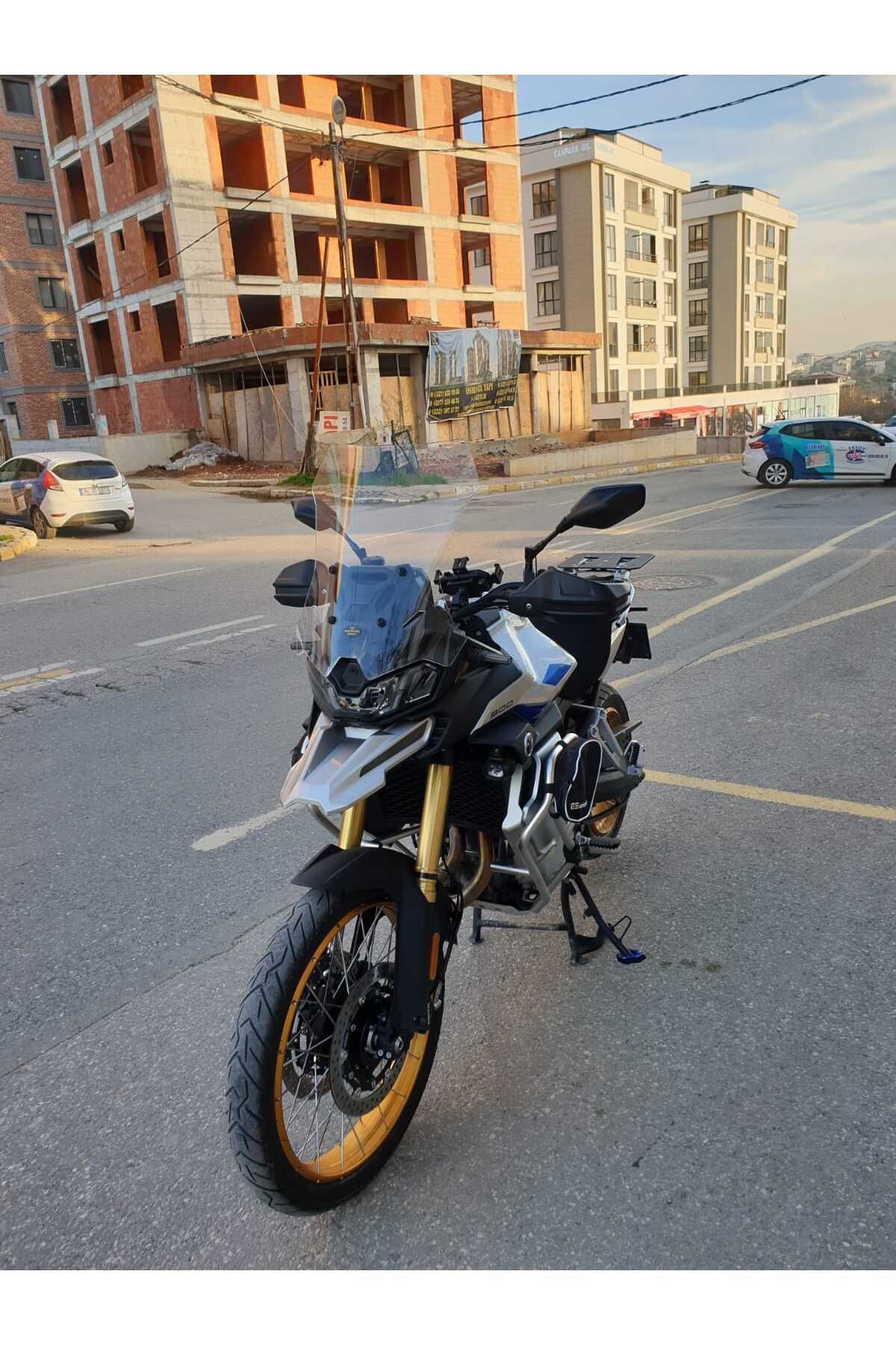 Voge DSX 900 Siperlik Ön Cam 2025 Model 53cm Şeffaf Renkli 4mm