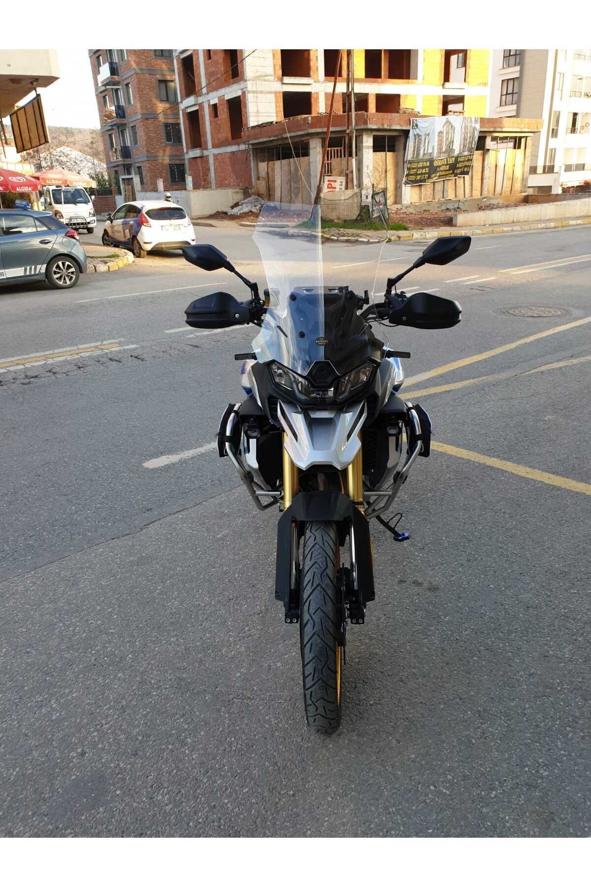 Voge DSX 900 Siperlik Ön Cam 2025 Model 53cm Şeffaf Renkli 4mm