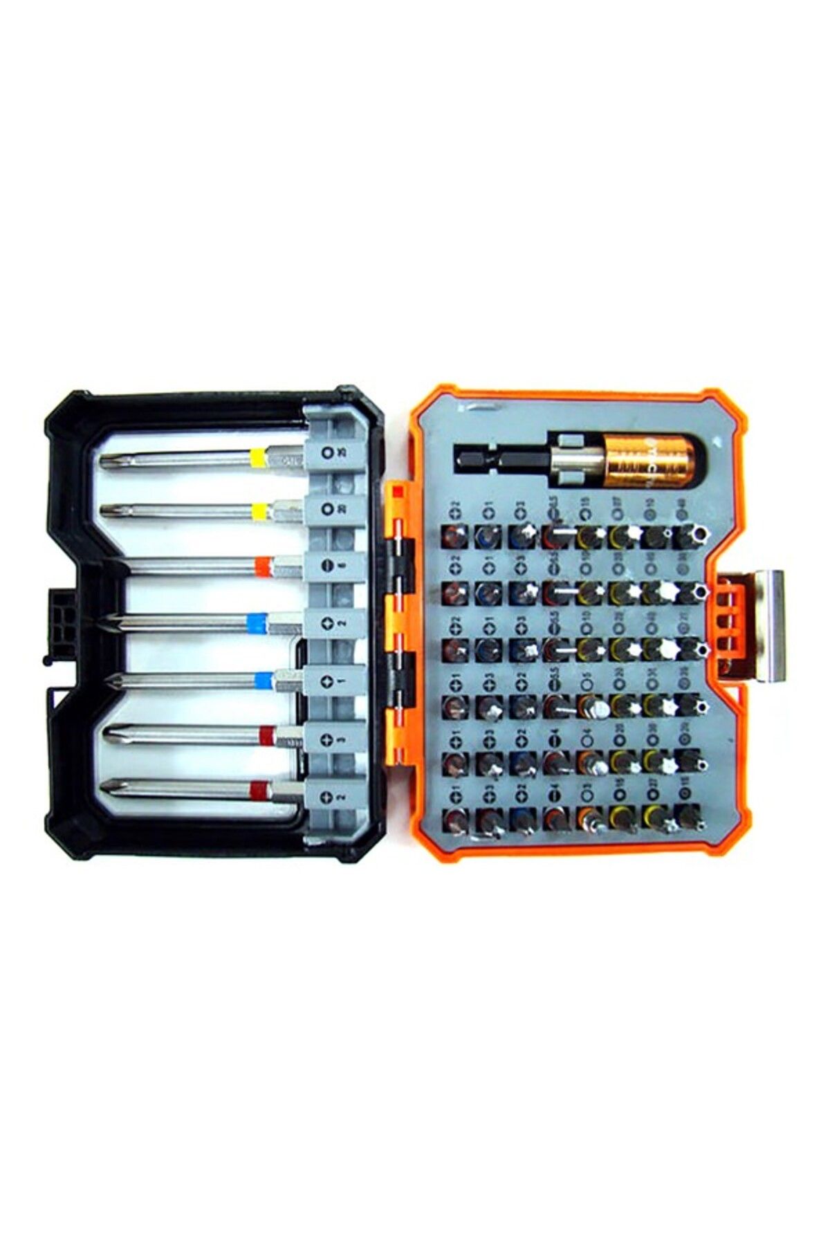 Tactix-56-Piece Rust-Resistant High-Precision Multipurpose Bit Set 10x12.8x3.4cm 4