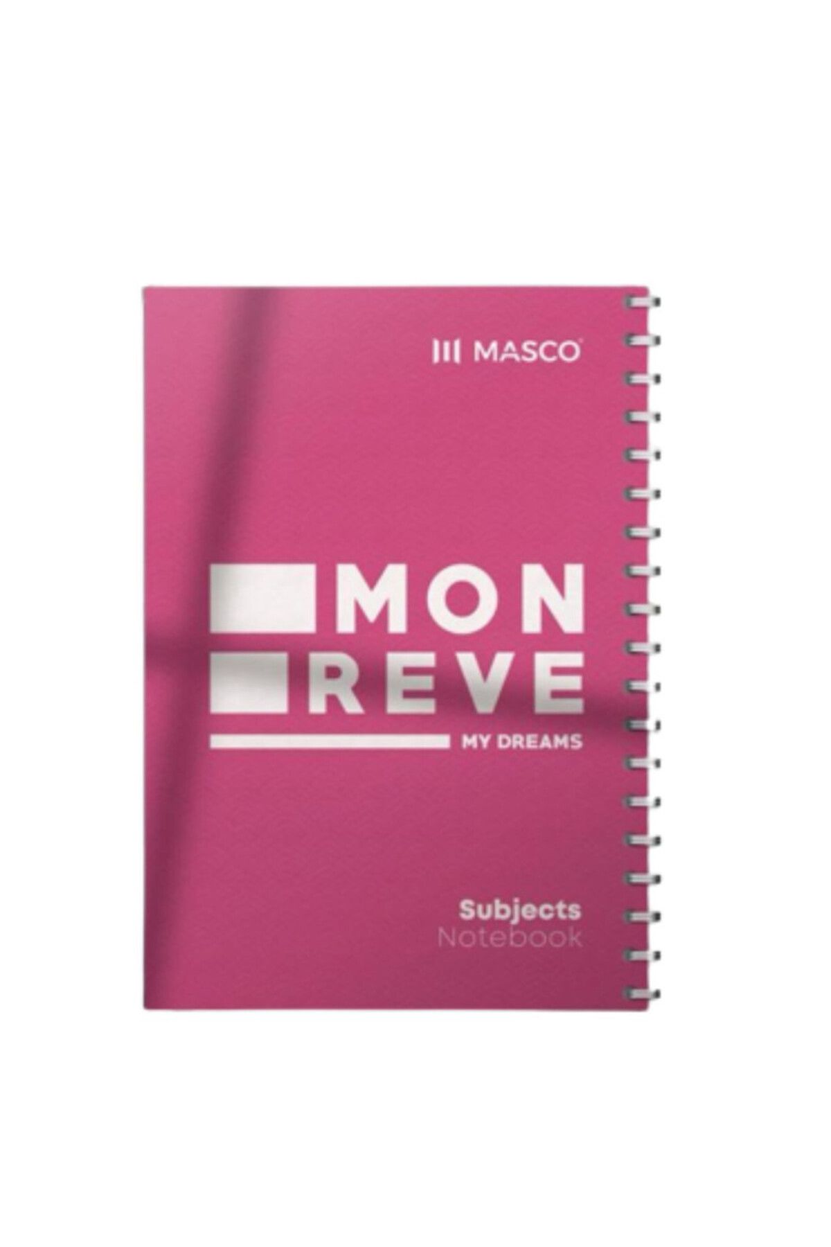 MASCO-B5 Size 200 Page Spiral Single line Notebook Suitable for 5 Subjects, Assorted 3