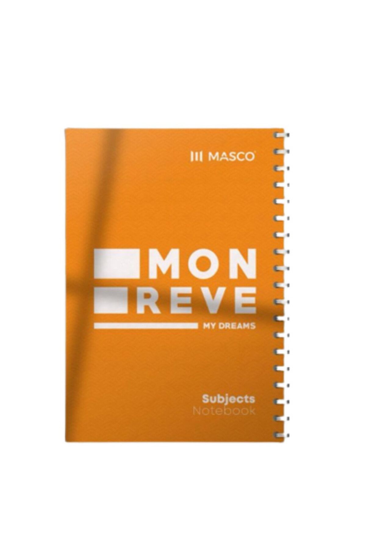 MASCO-B5 Size 200 Page Spiral Single line Notebook Suitable for 5 Subjects, Assorted 4
