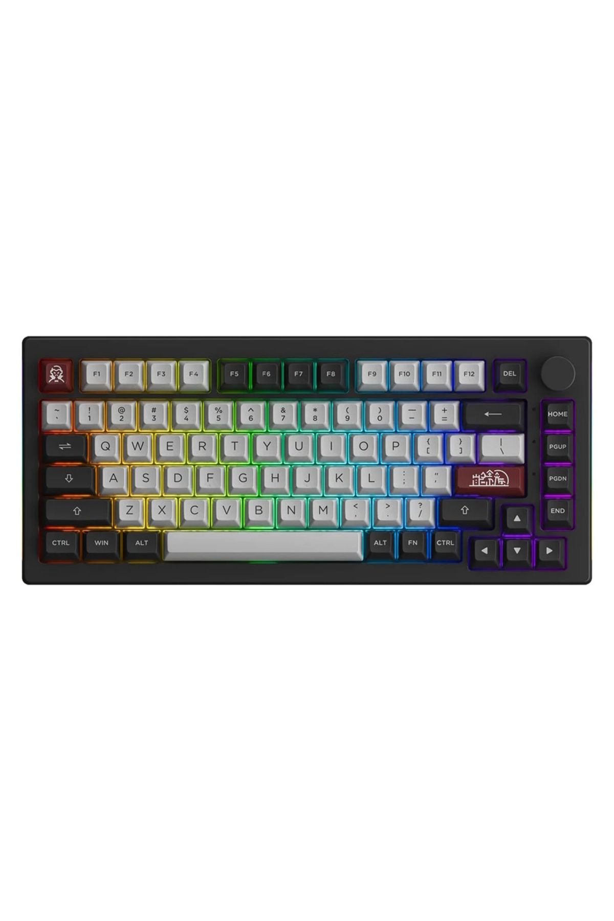 AKKO 5075bp Dracula Castle Tkl Rgb Kablosuz Hotswap Mekanik Gaming Klavye