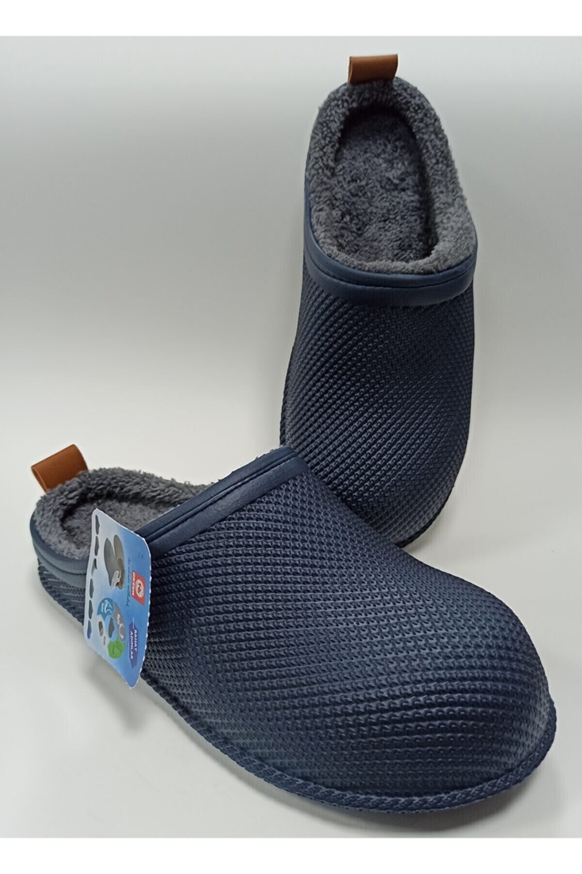 GEZER-Silent Waterproof Eva Home Work Street Garden Slippers with Fur Inside 2