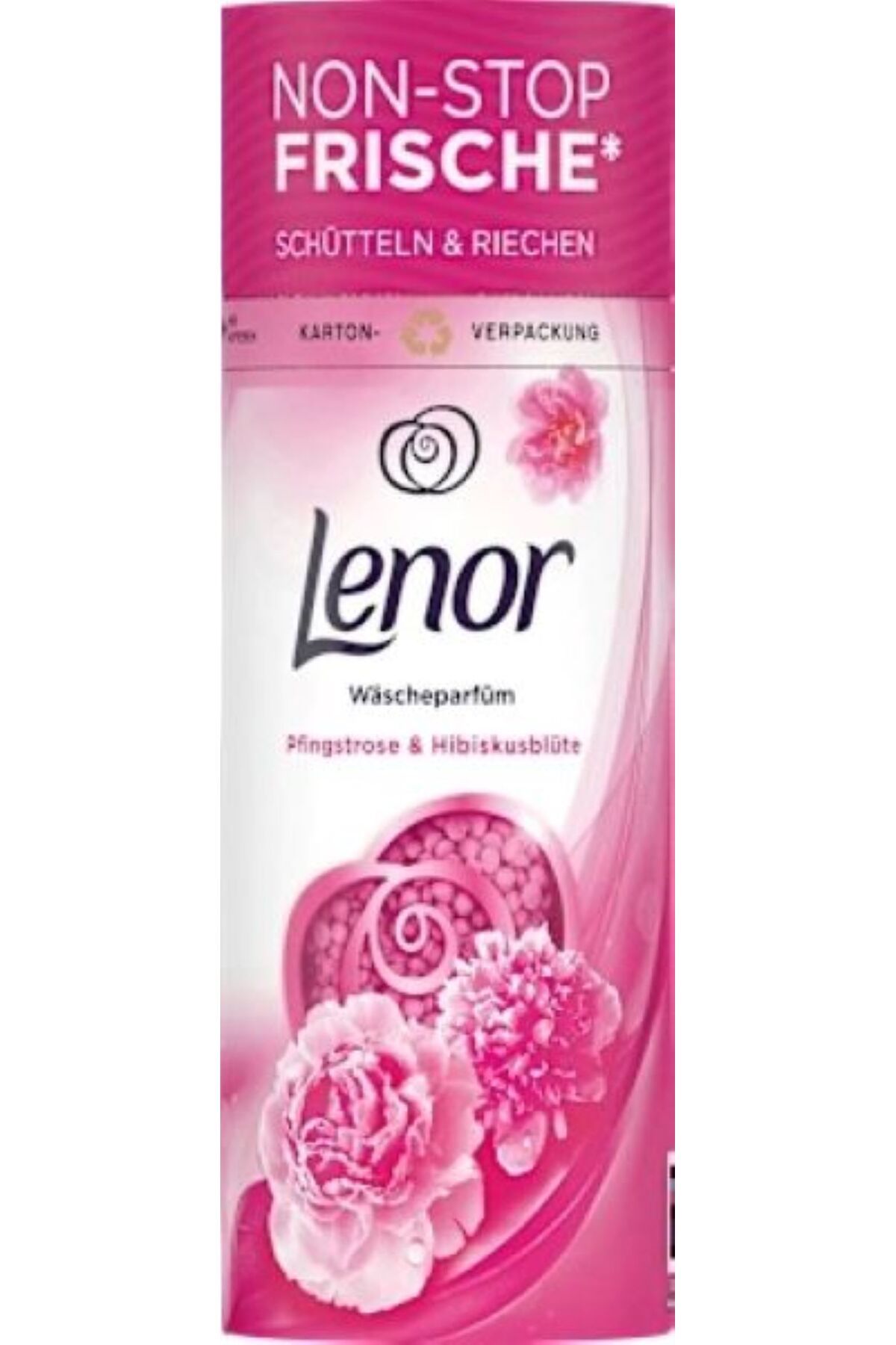 lenor Weichspüler Pfingstrose Hibiskusblüte