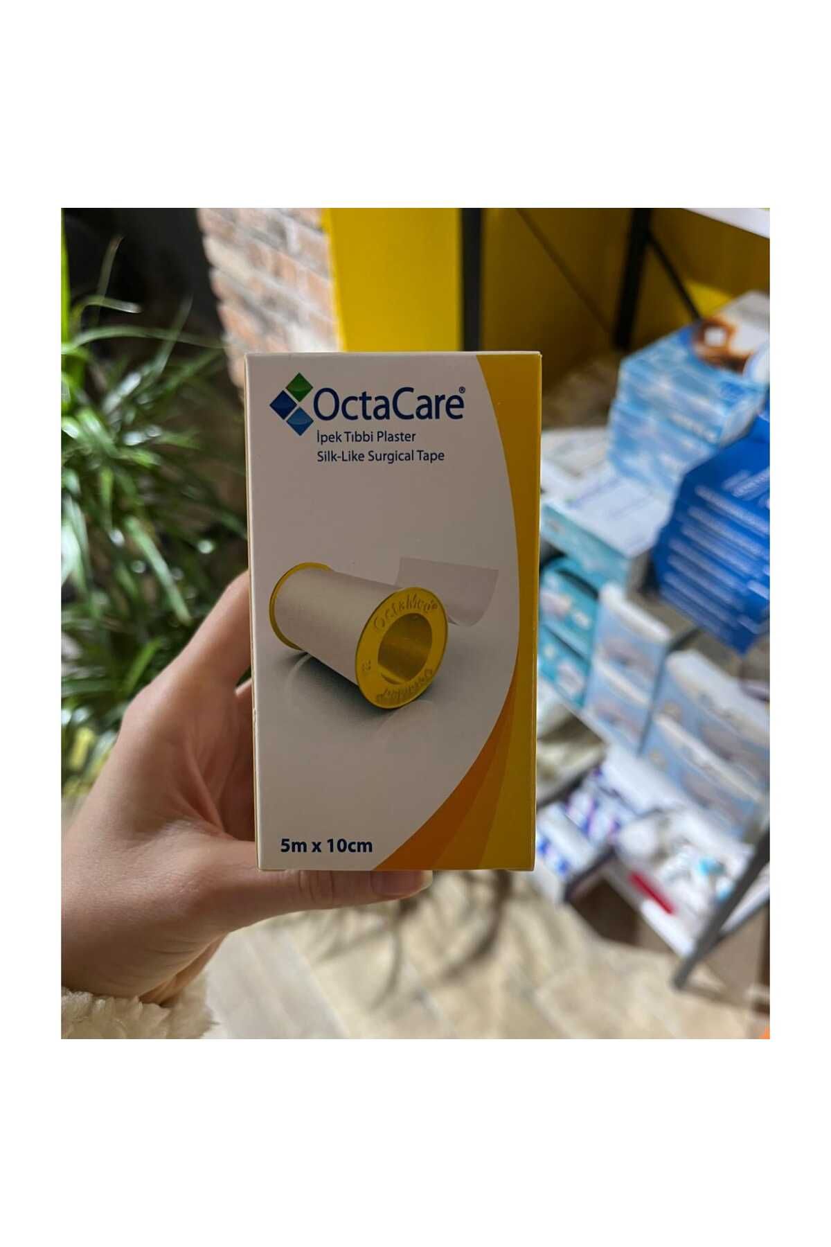 Octacare İPEK TIBBİ PLASTER 5m * 10 cm