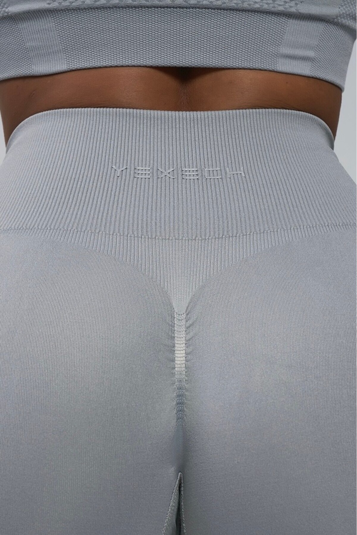 yexech  Büzgülü Seamless Ekstra Kalça Destekli Push-Up Aurora Spor Tayt - Görsel 4